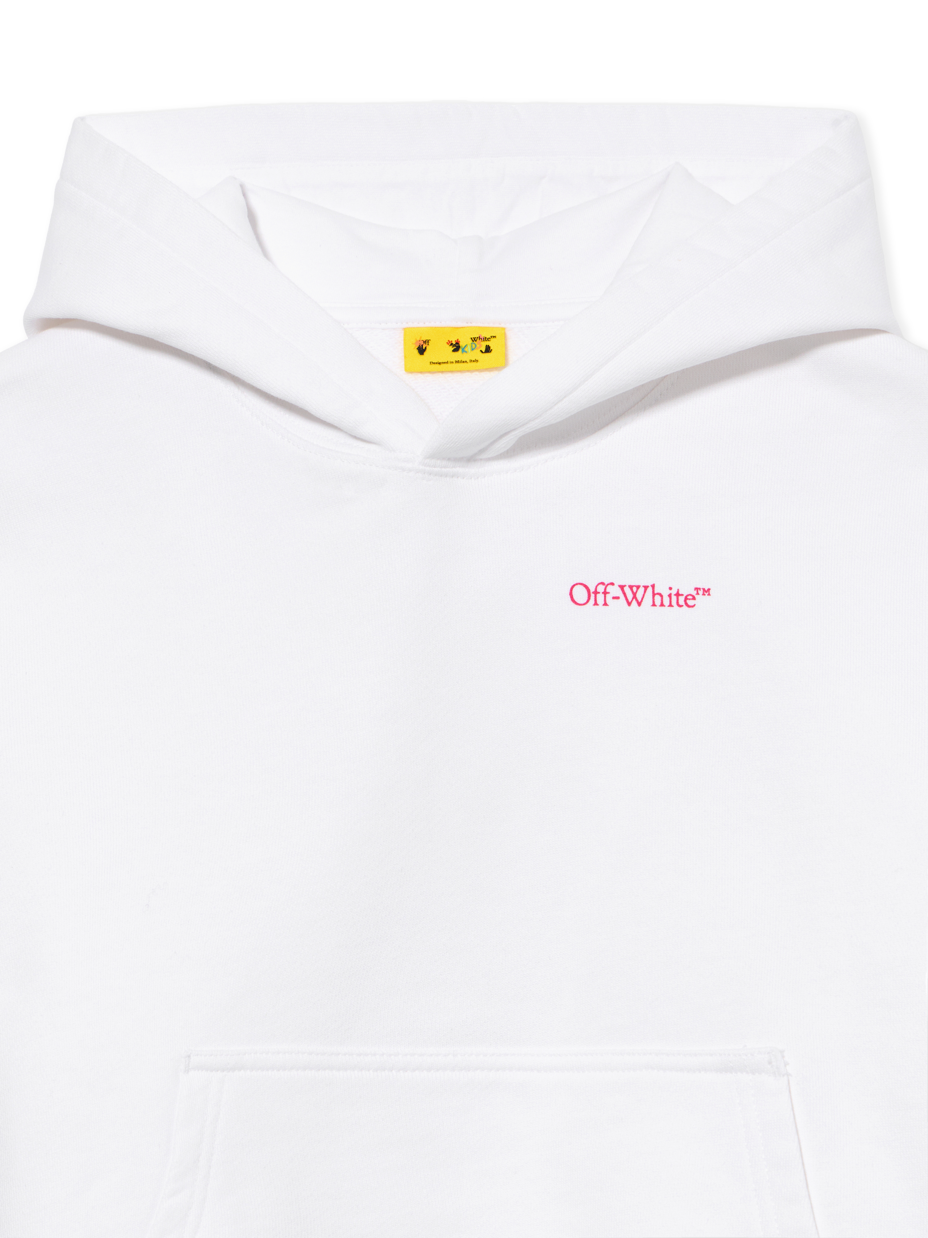  Off White Arrow Splat Hoodie - Kids Mädchen Kleidung White 12+ 