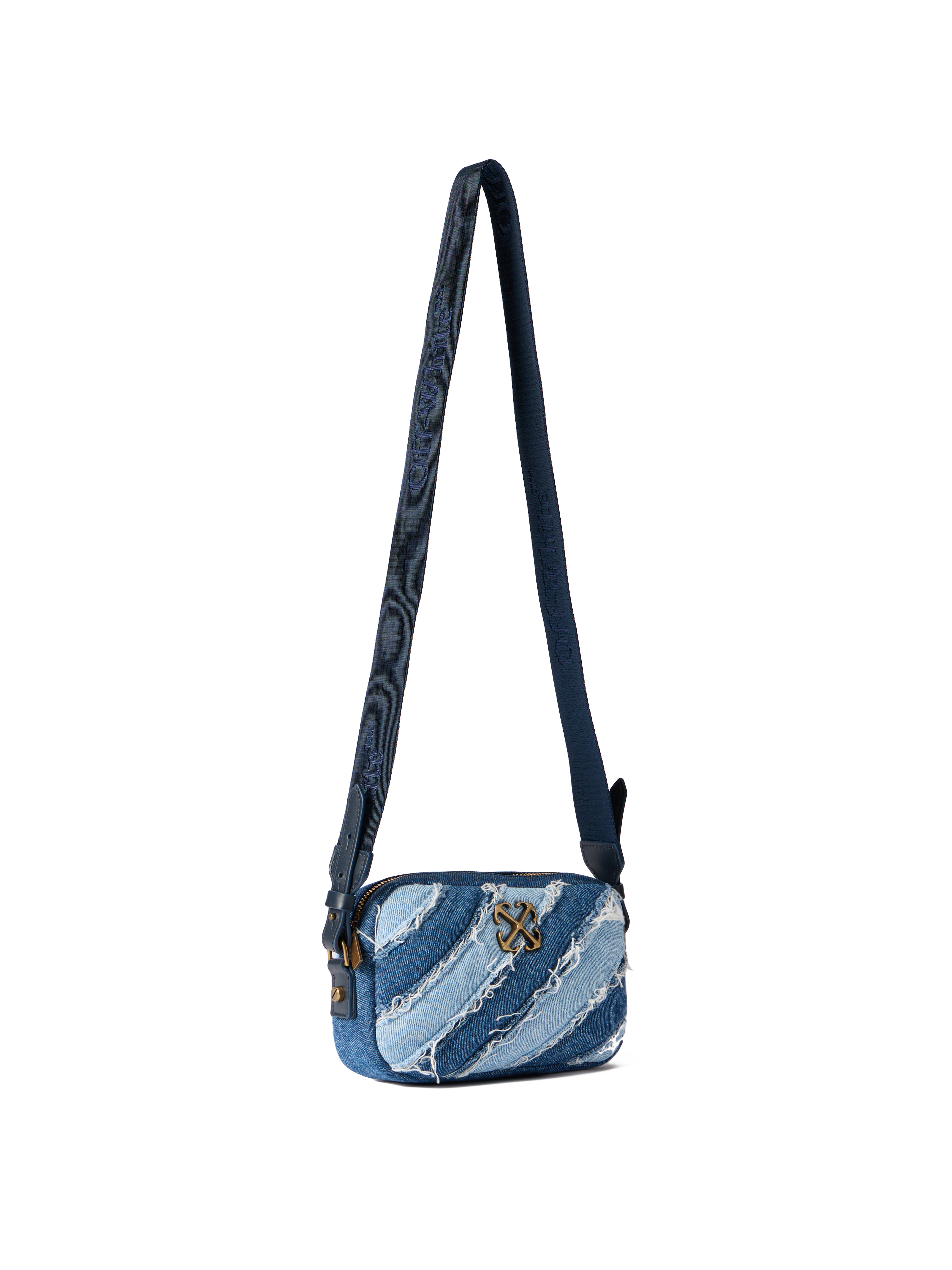 Off-white Raw Denim Camera Bag