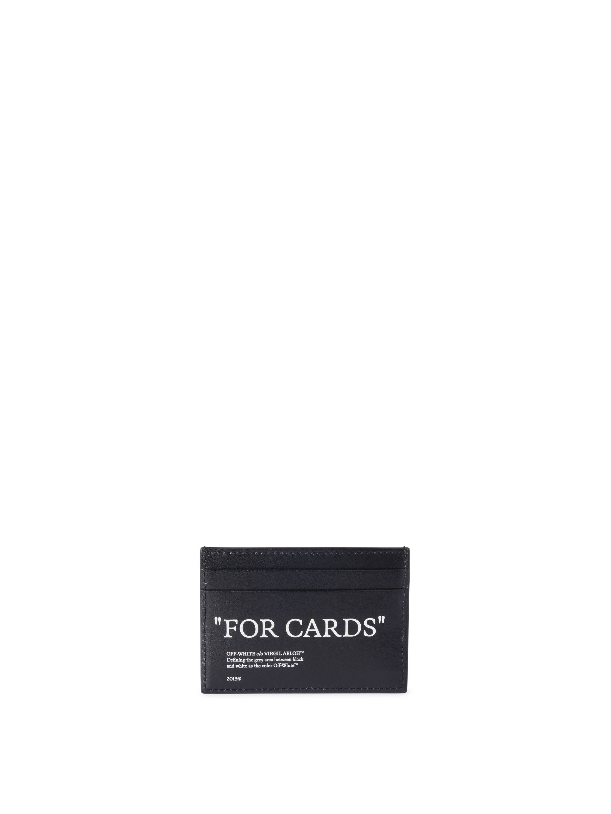 Off-White Quote Card Case