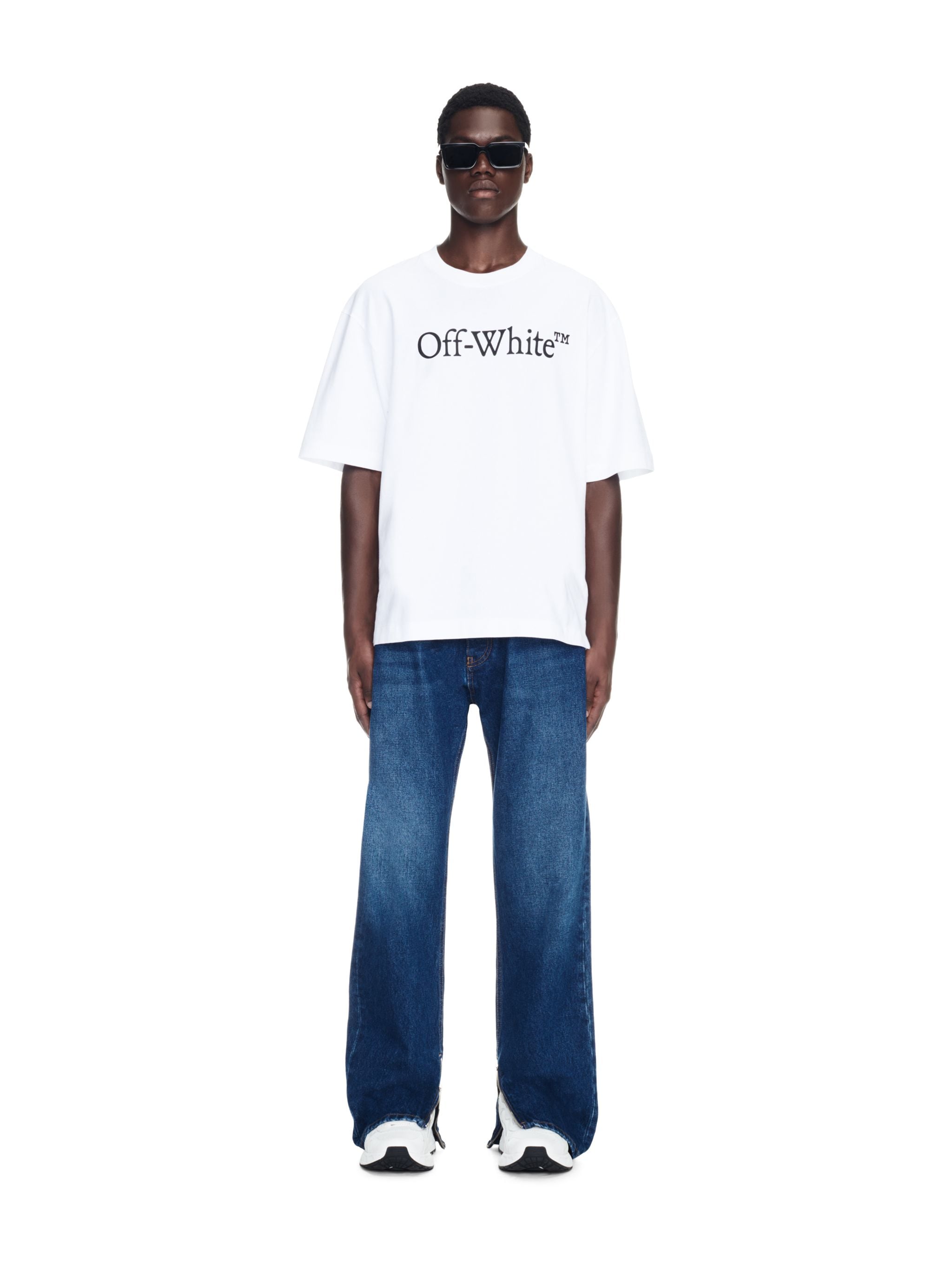Off-White Arr Tab Zip Det Skate Jeans