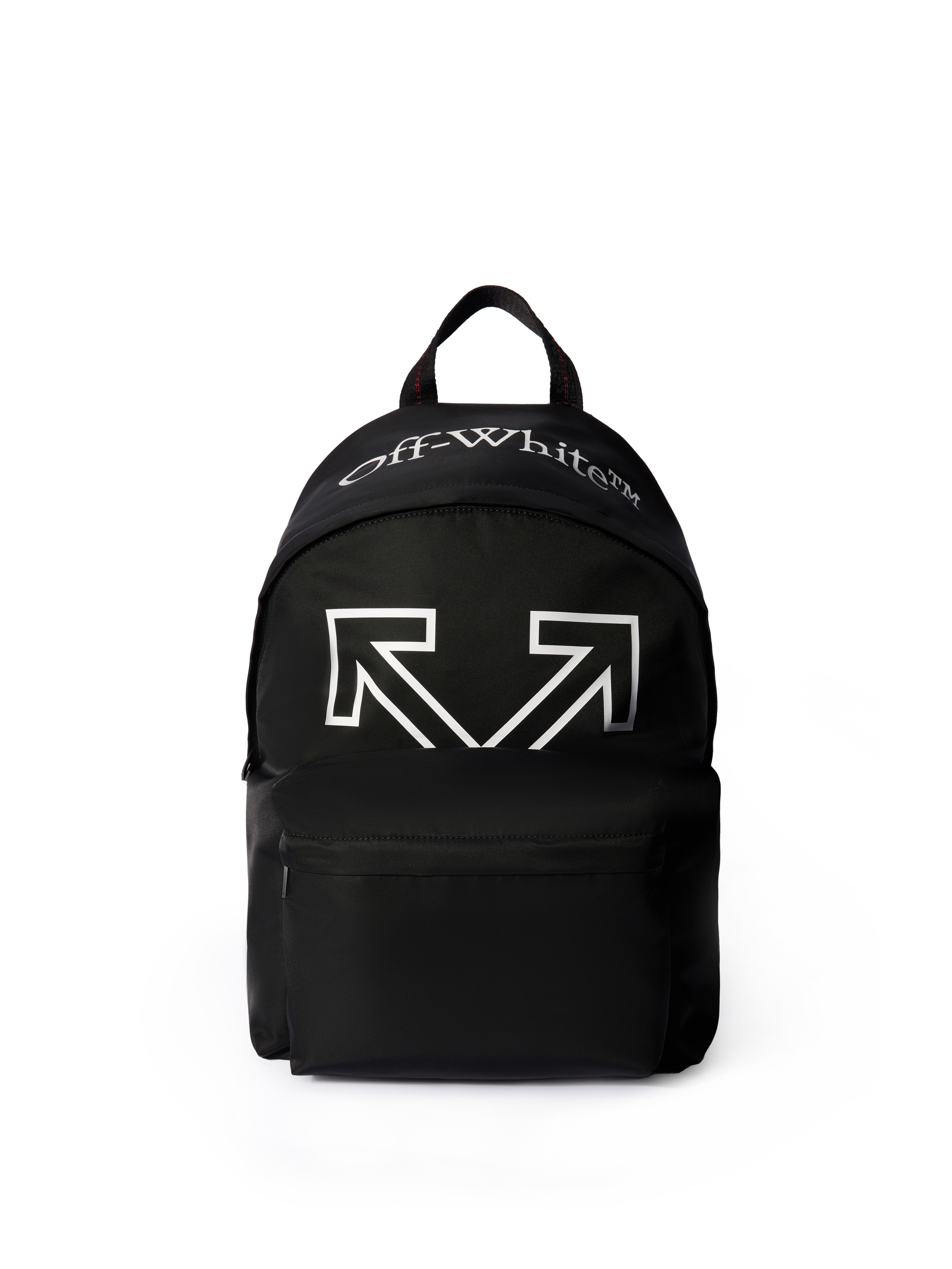 Off-white Heritage Mini Backpack - Functional Elegance For Daily Use In Black
