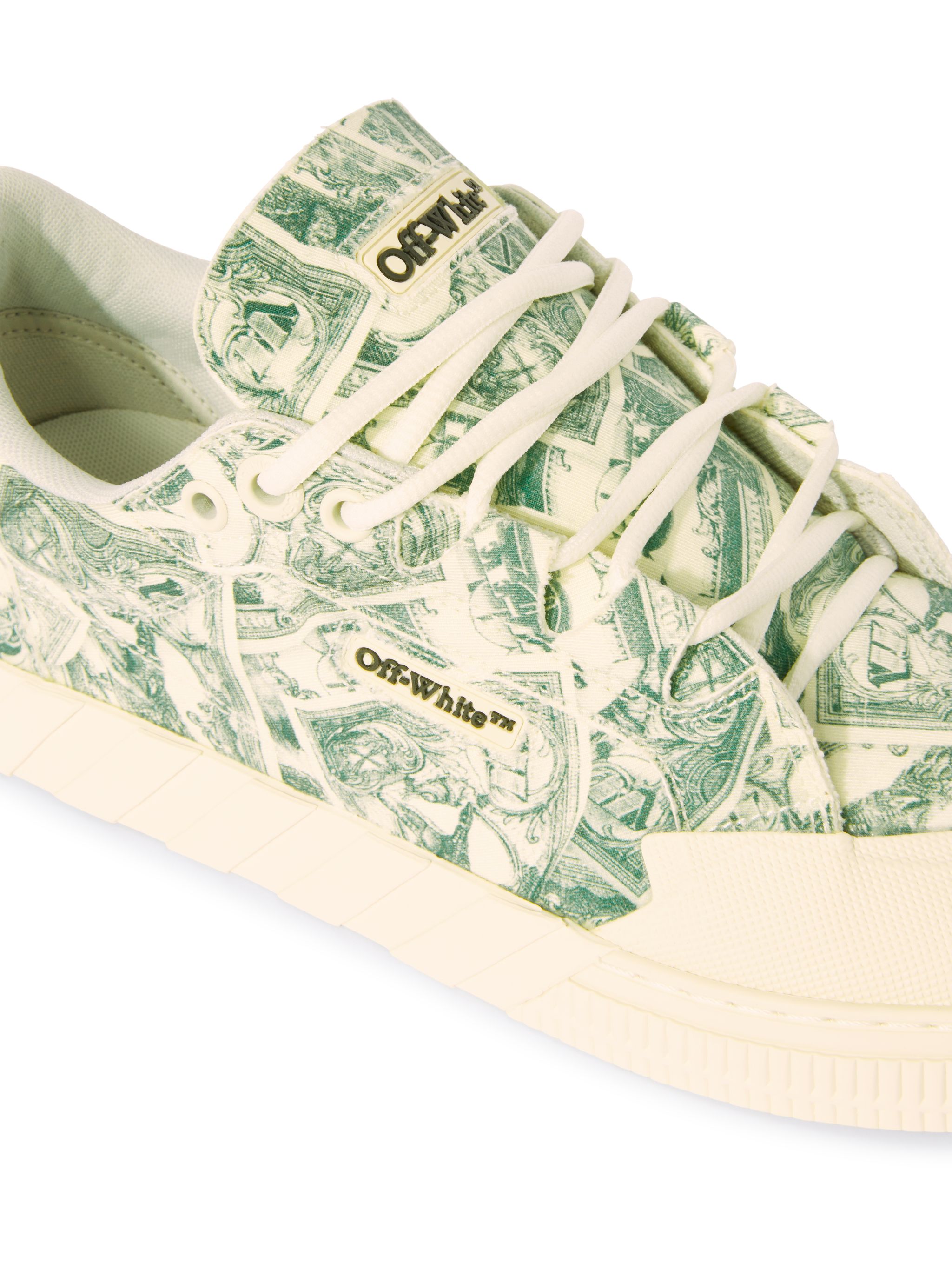 OFF-WHITE VULCANIZED 779 ANIMATION DOLLAR WHITE