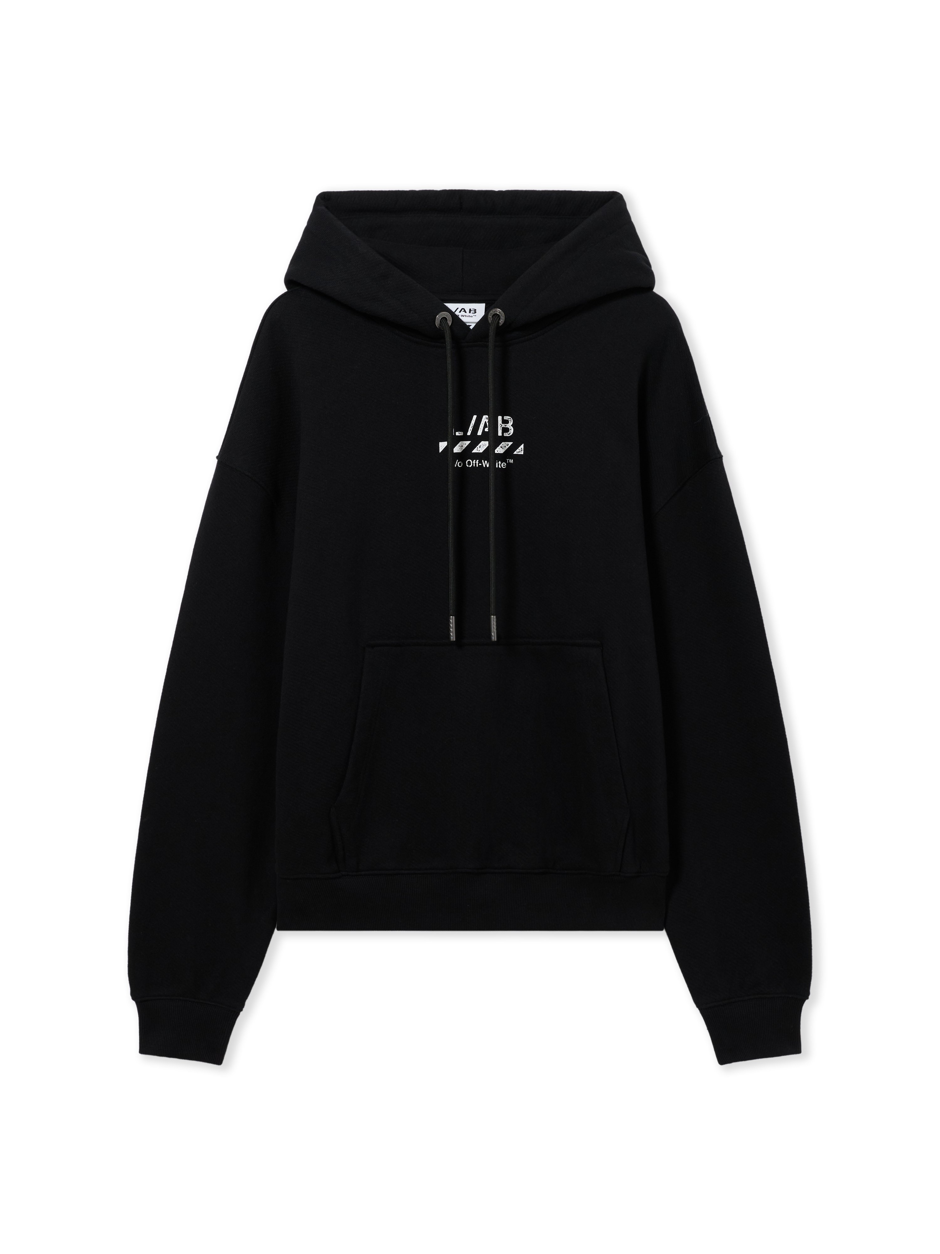 L/AB Core Diagonal Hoodie in BLACK for Men | L/AB c/o Off-White™