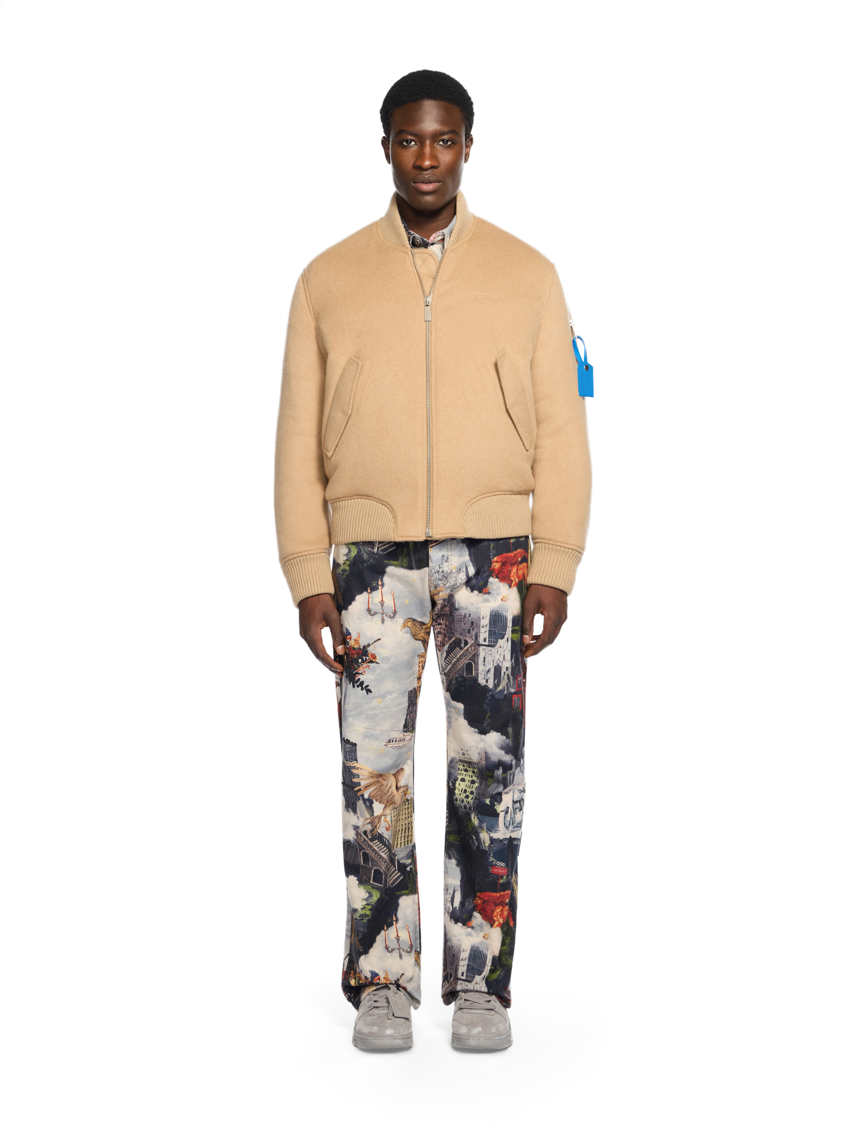 Off-White Quote Bomber Jacket