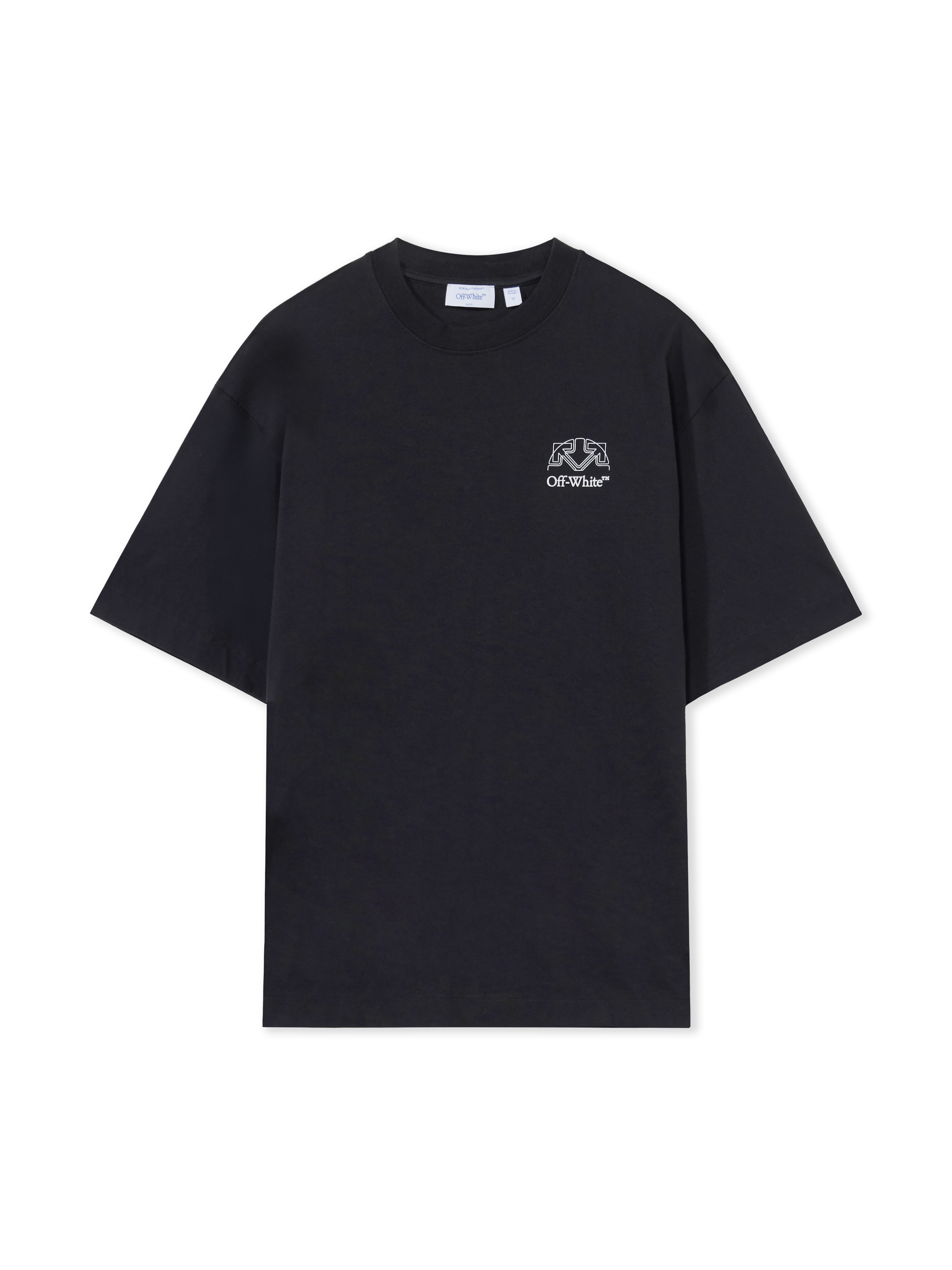 Off White Uomo Nero T-Shirt Skate Offline Half Arrow - T-Shirts Xxl - Immagine 1