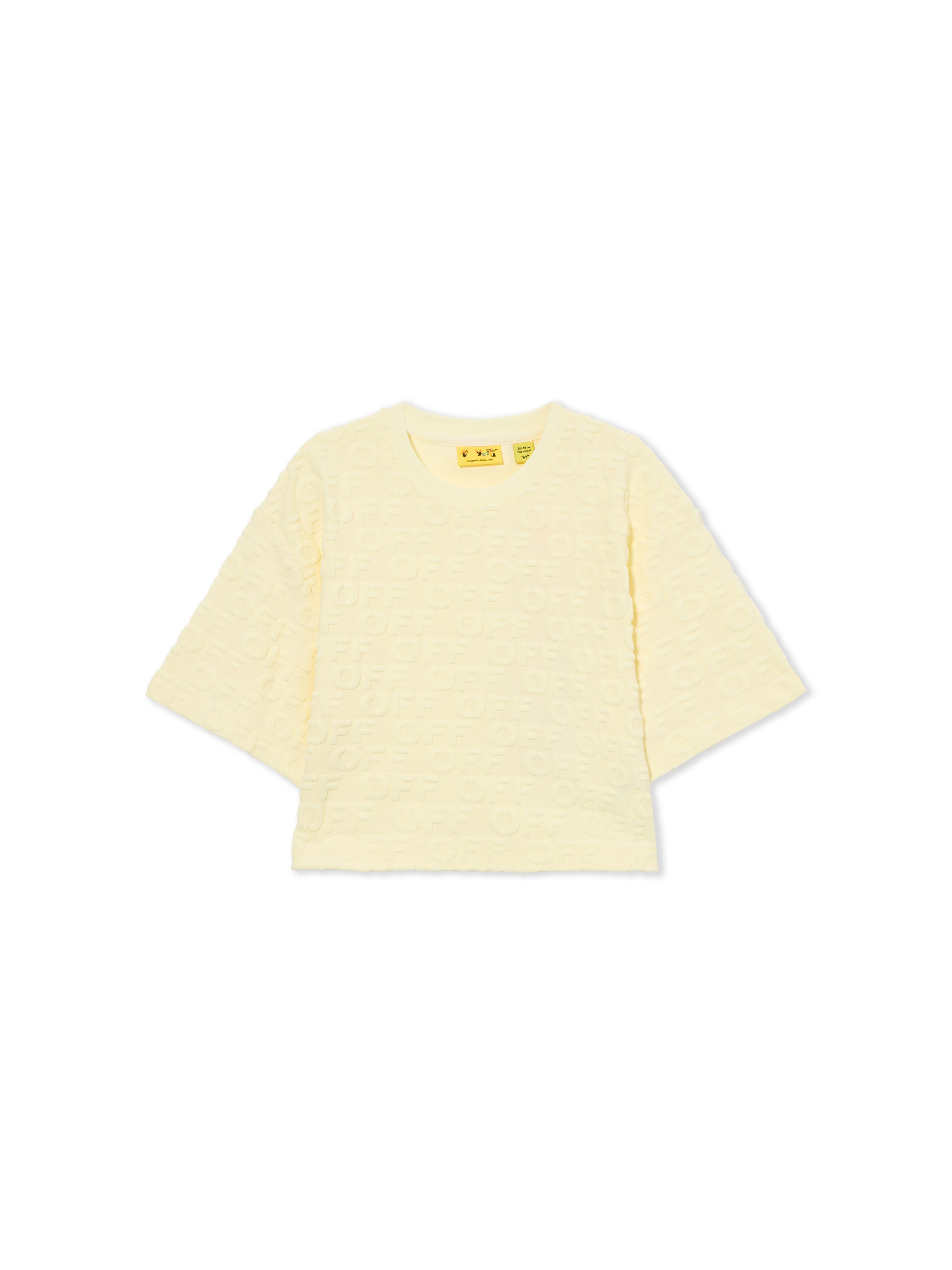  Off White Off All-over Box T-shirt - Kids Mädchen Kleidung Pear Sorbet 6 