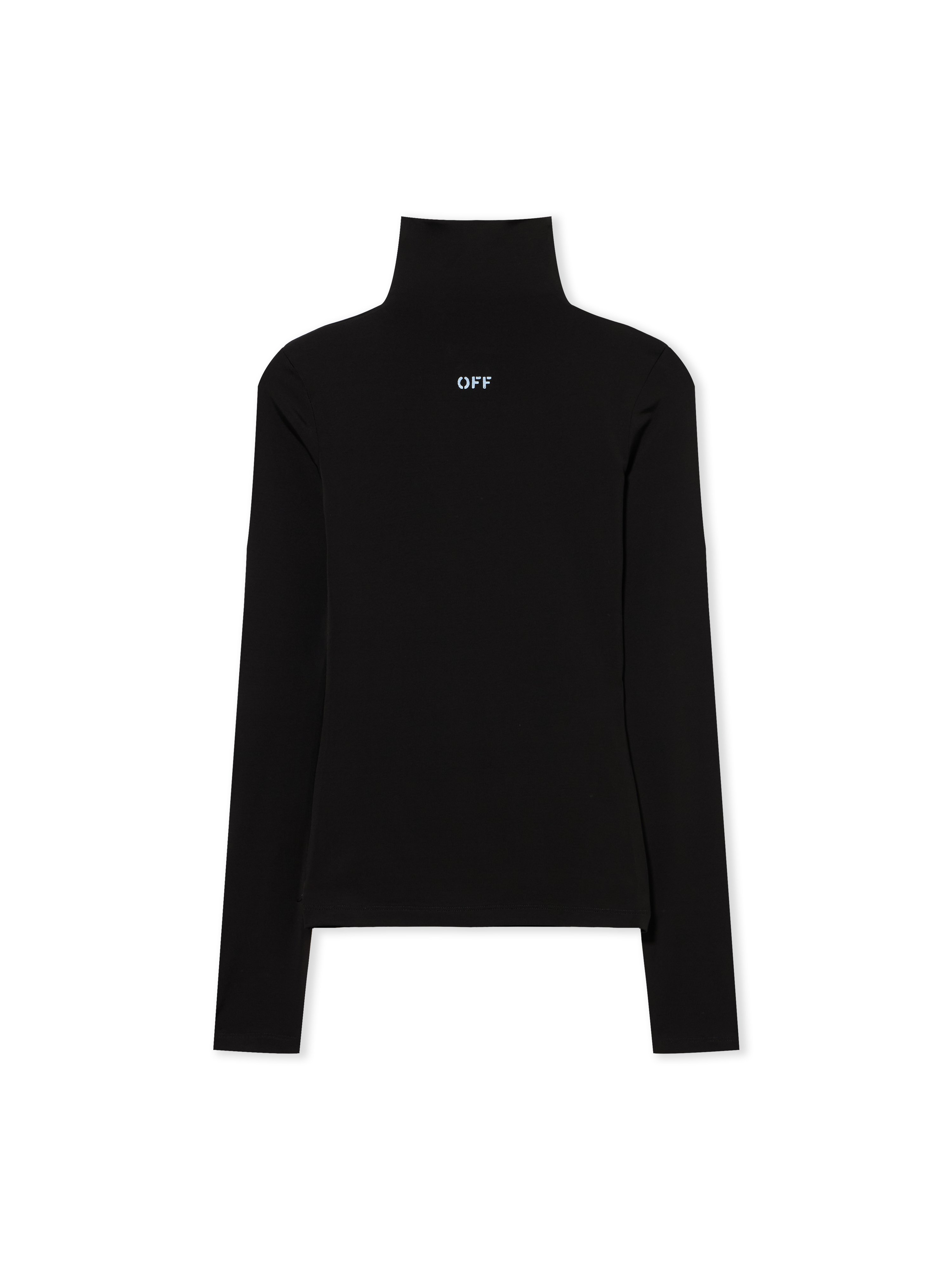 Off-White Off Stamp Second Skin Long-Sleeved Turtleneck