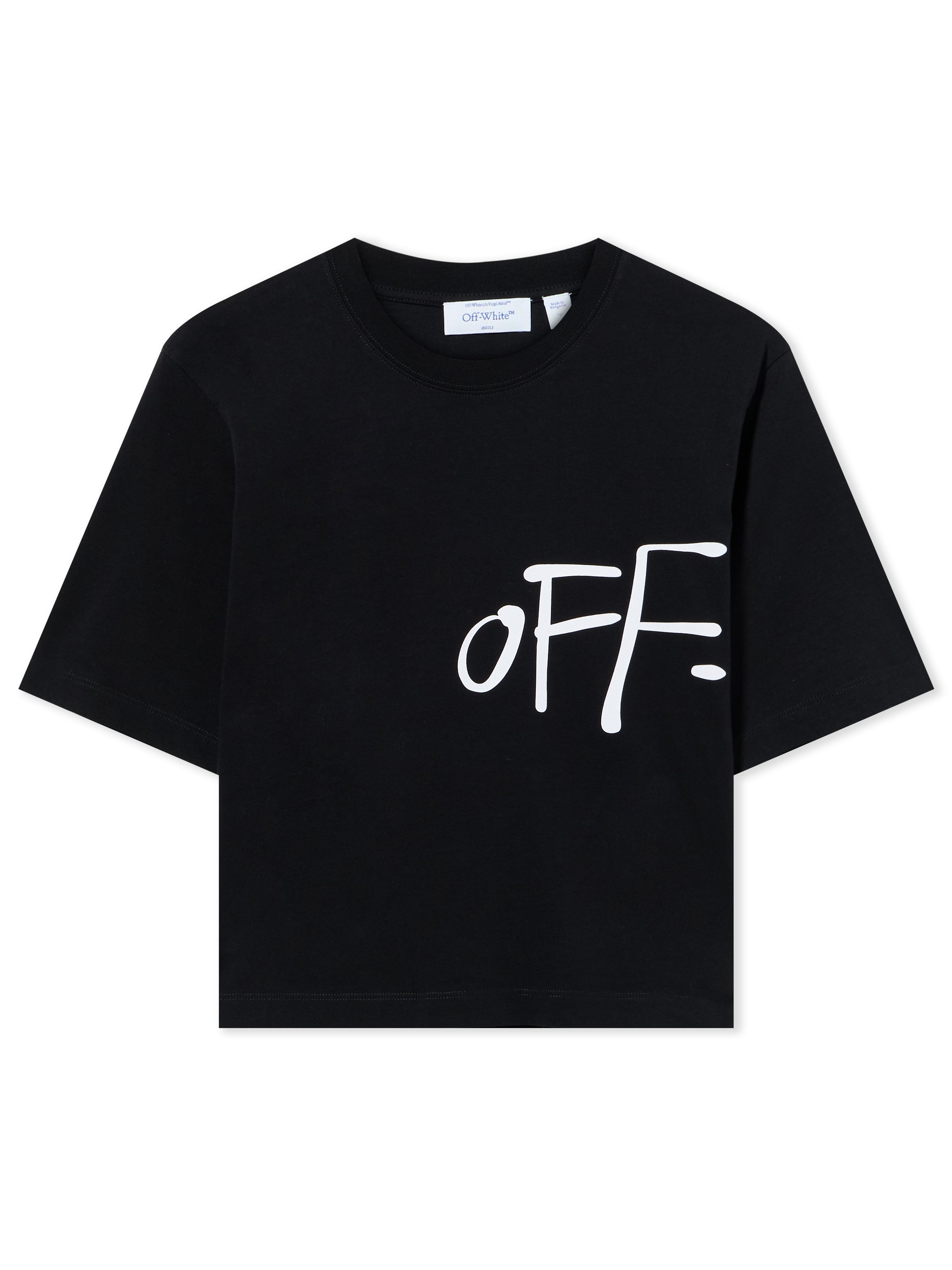Off-white Black '' Shared Logo Boxy T-shirt In Multi