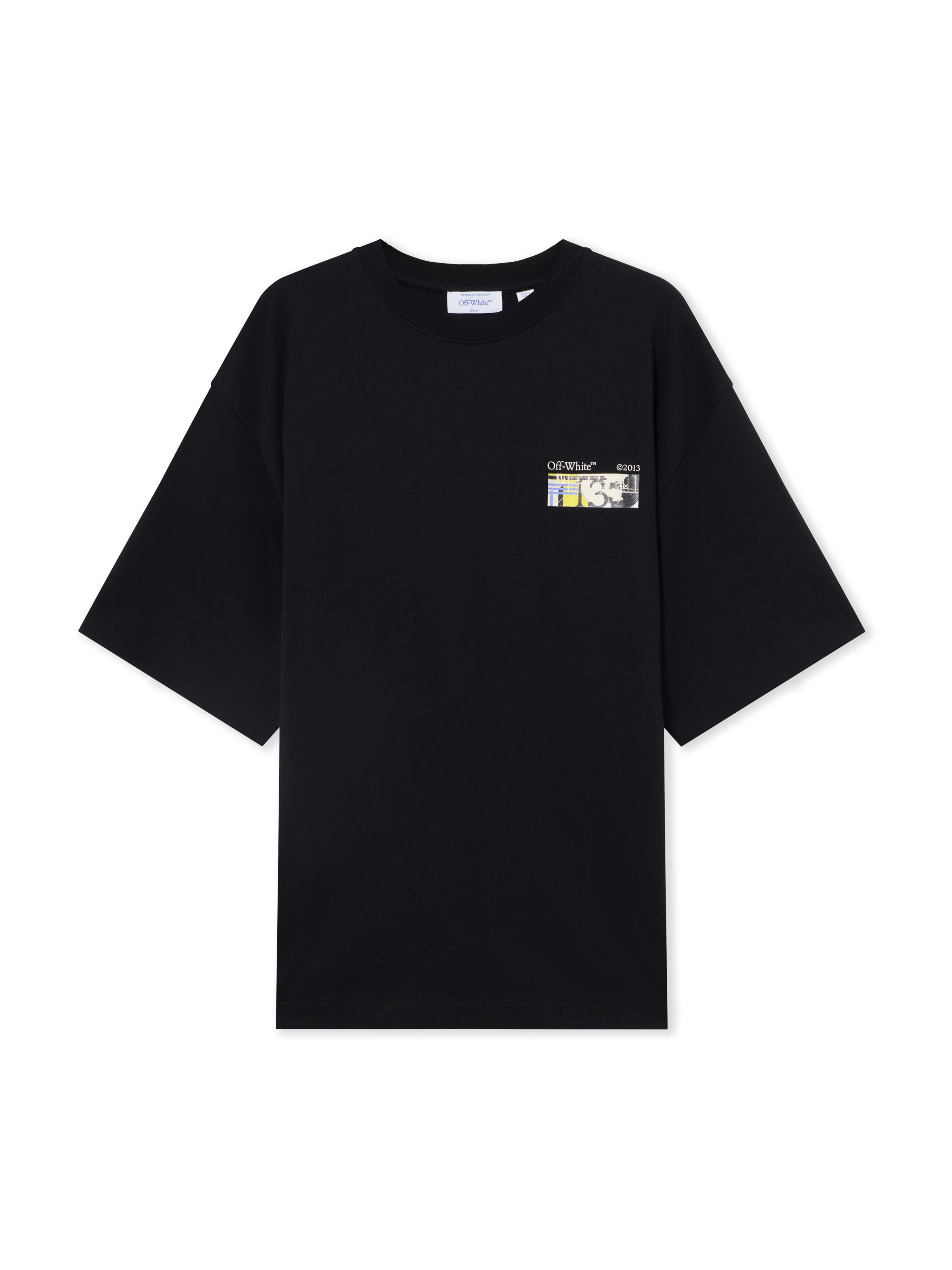 Off White Uomo Nero T-Shirt Industrial Arrow Skate - T-Shirts L