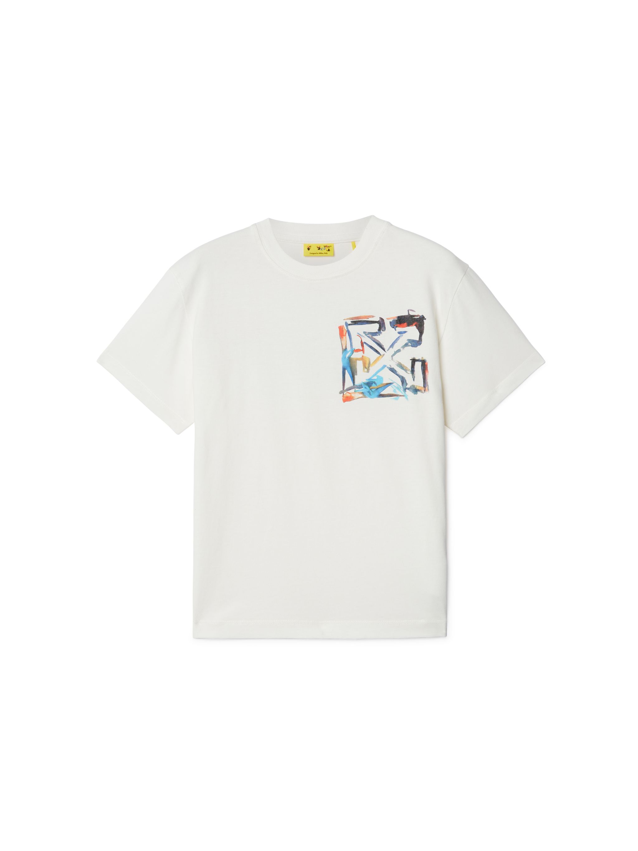Watercolor Arrow T-Shirt in WHITE | Off-White™