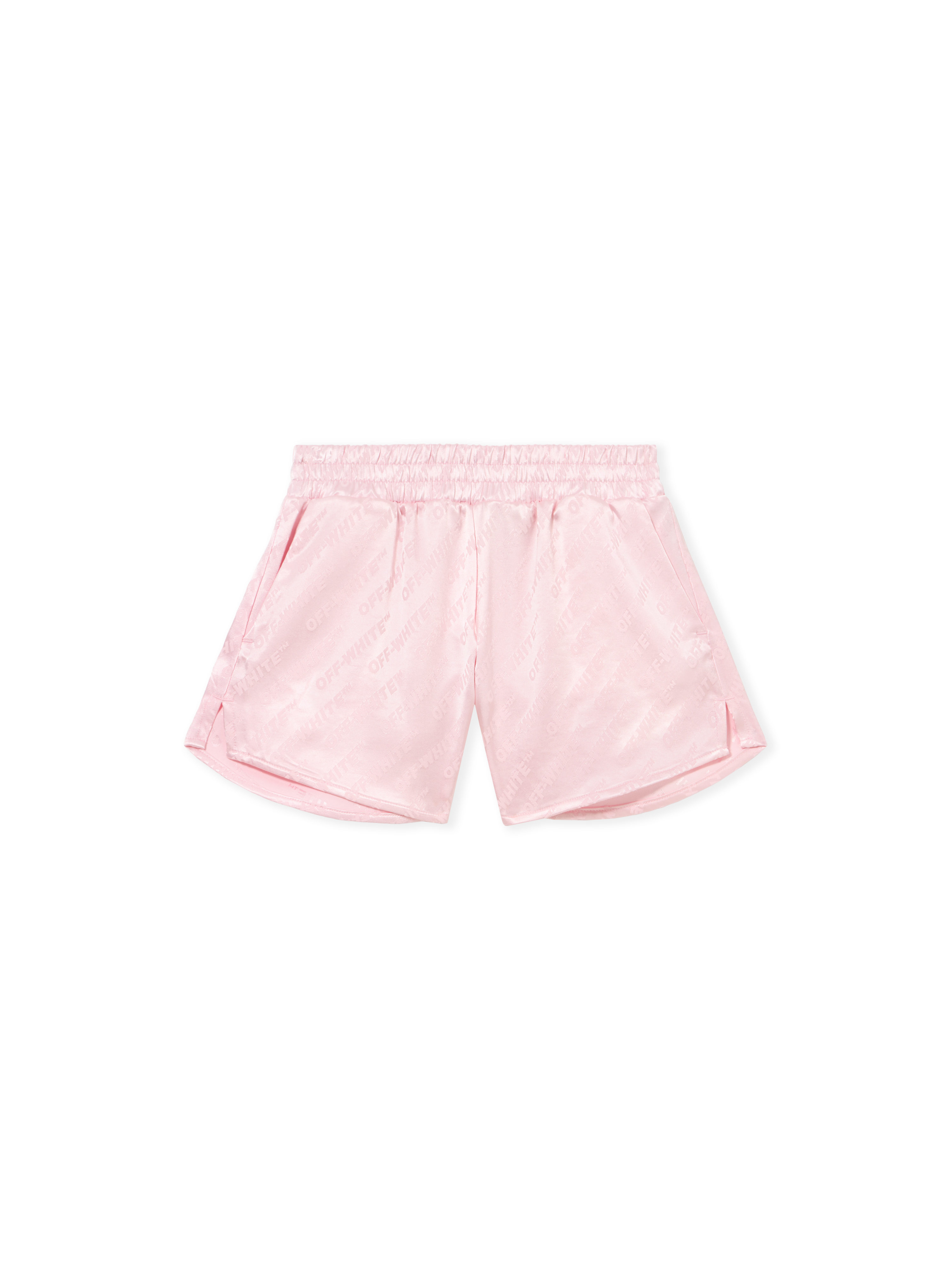  Off White Jacquard Satin Off Shorts - Kids Mädchen Kleidung Ballet Slipper 4 
