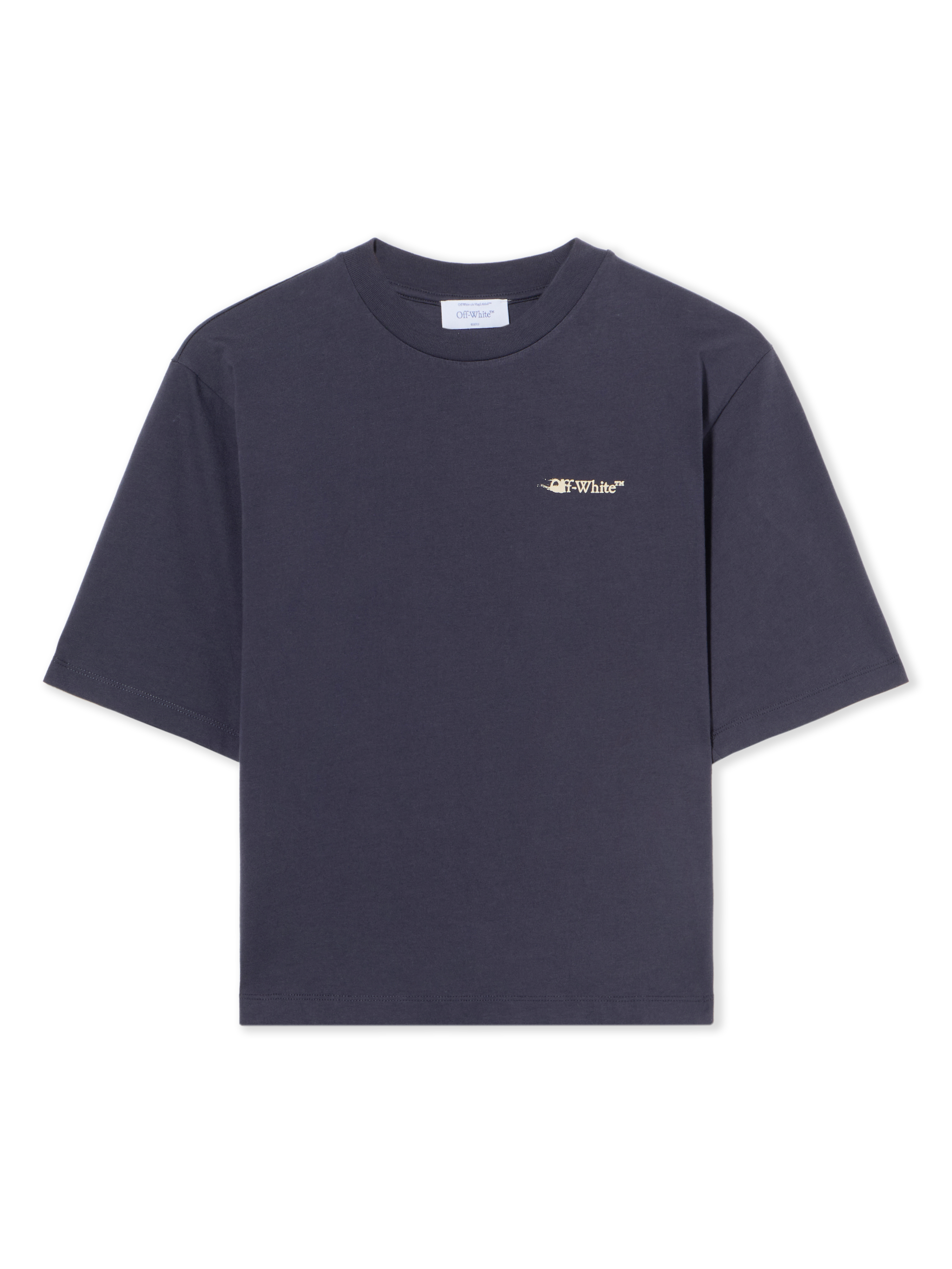 Off-white Ink Arrow Boxy T-shirt In Blue