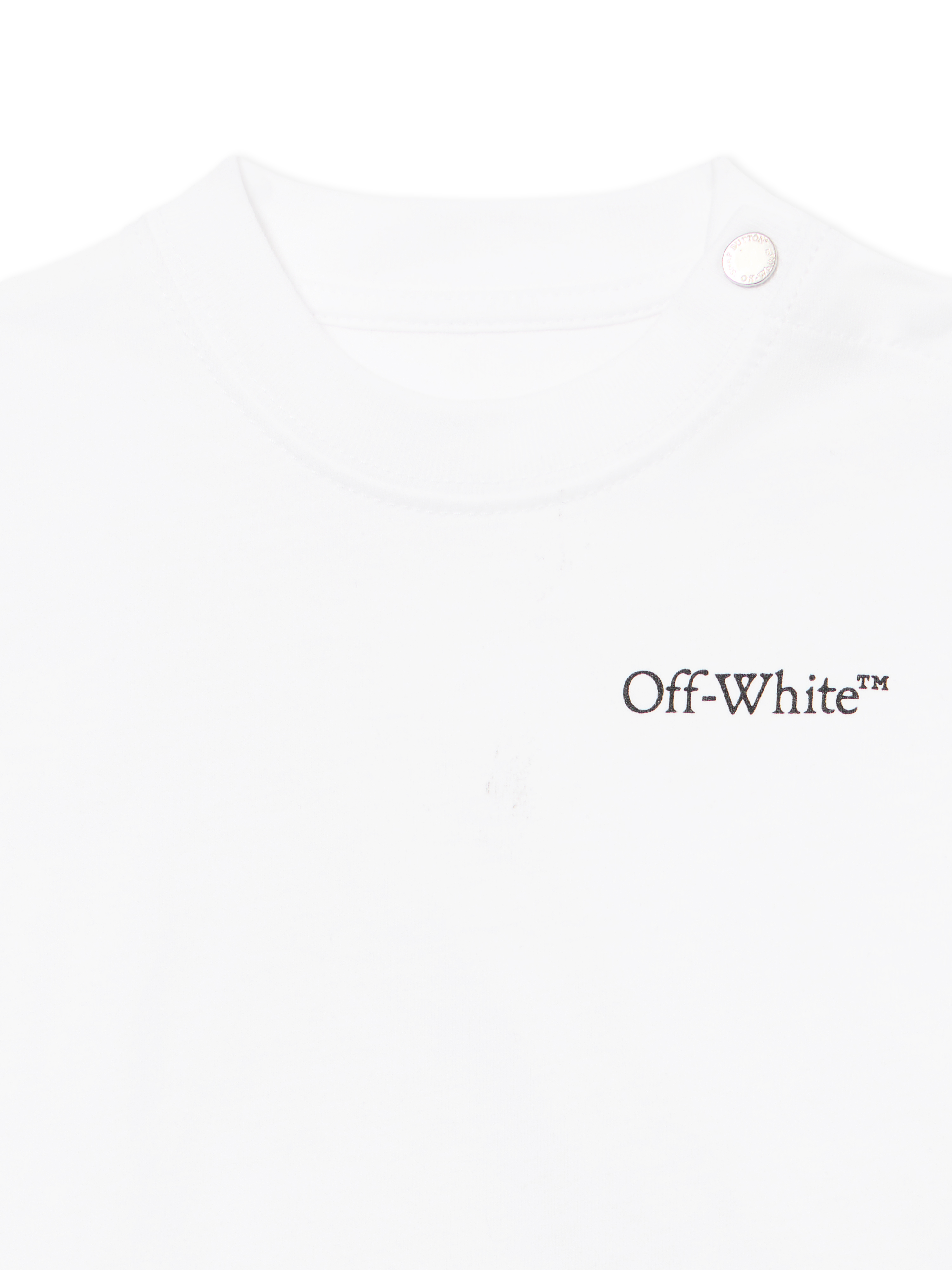  Off White Arrow Acrylic Jersey Set - Kids Baby White 9/12 