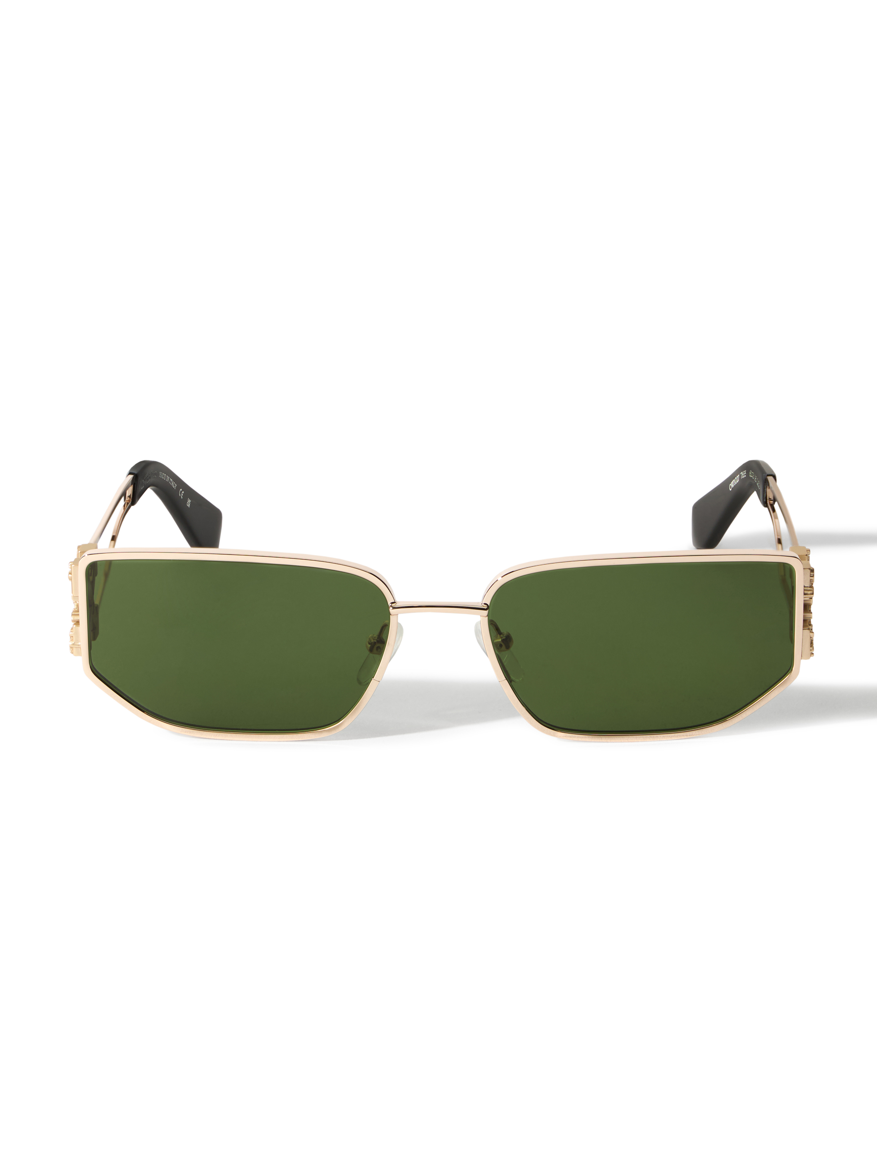 Off-White Allen Green Lens Sunglasses