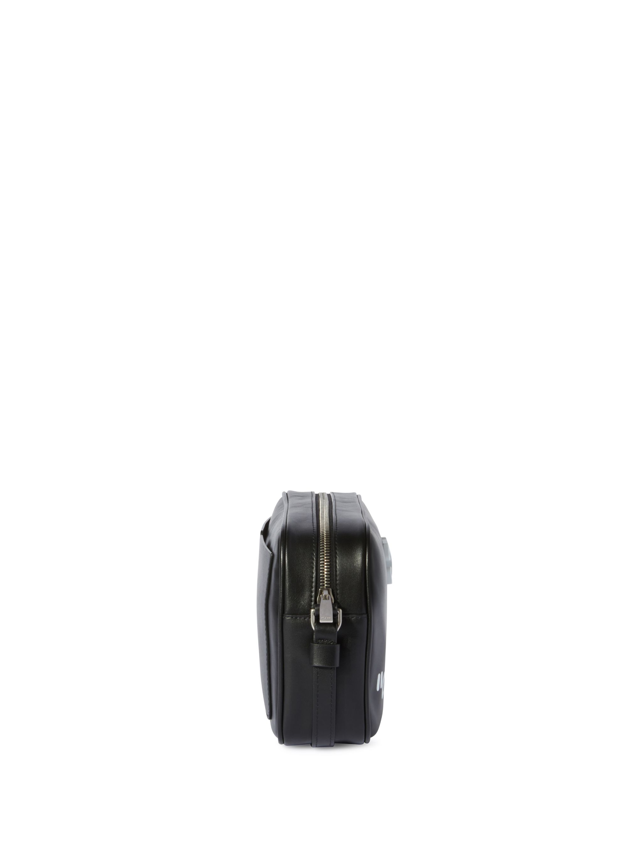Off-white Black Jitney 'camera Bag' Quote M Bag In Black