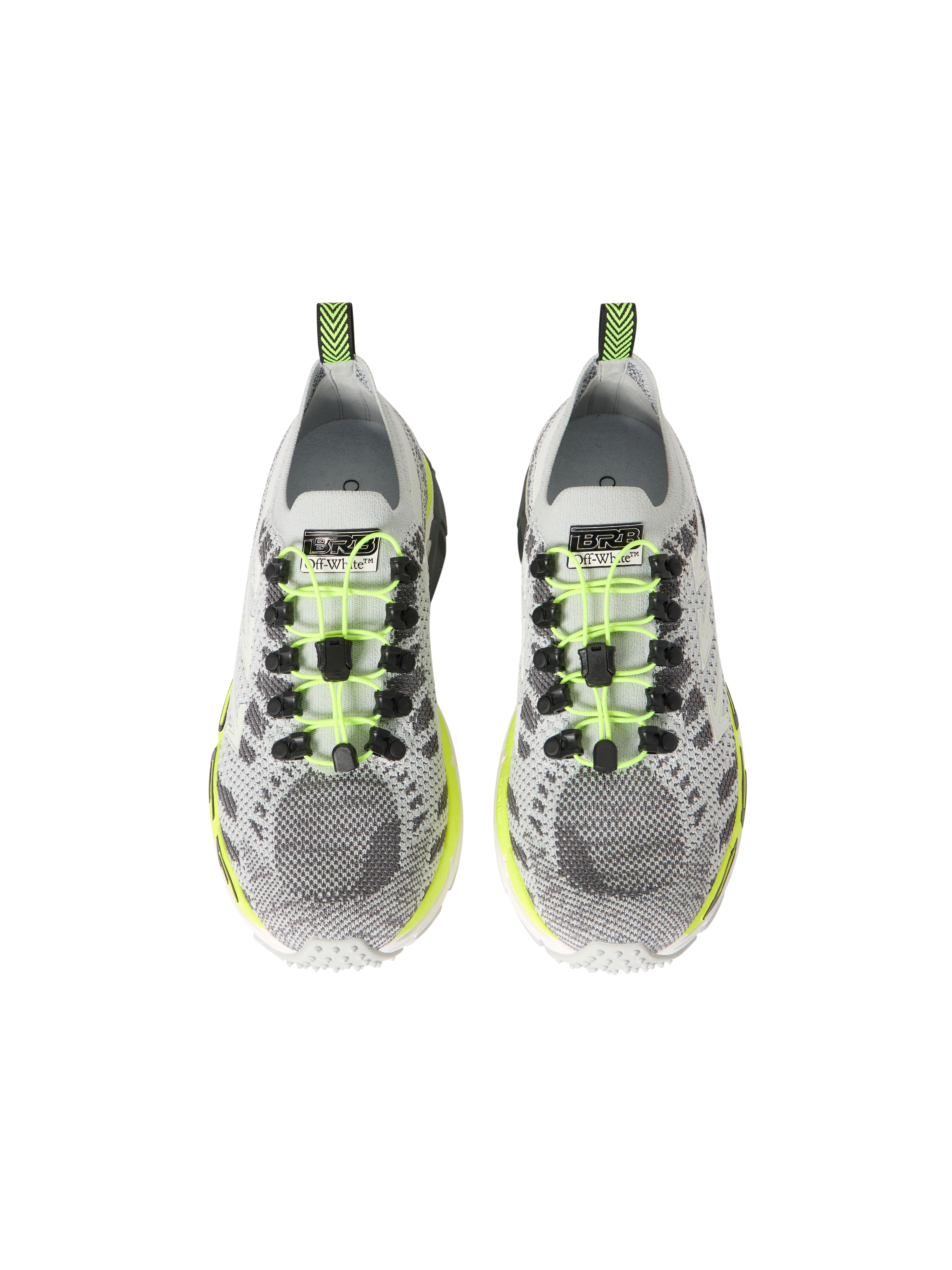 Off-white Multicolor Polyester Athletic Sneakers In Gray