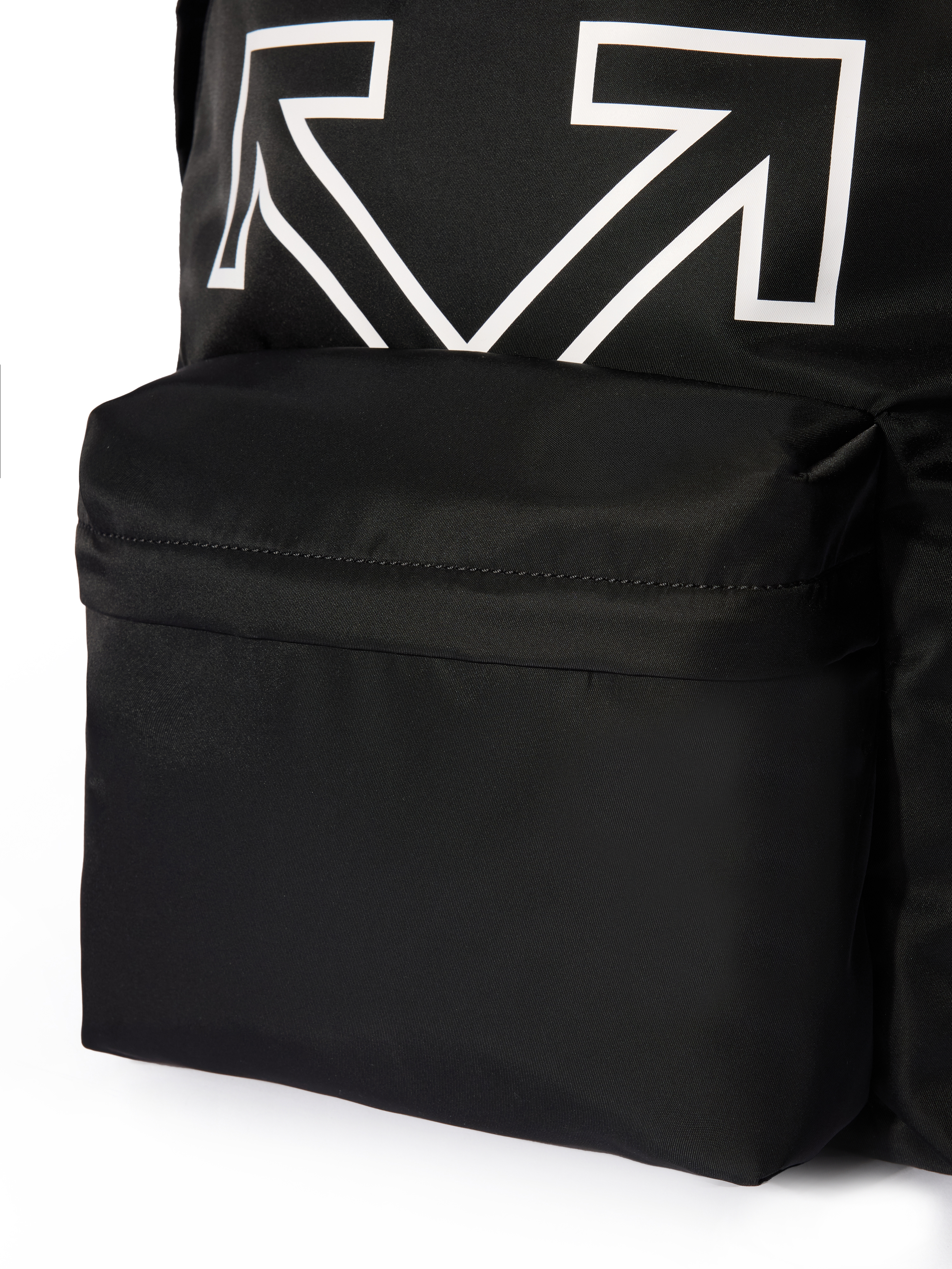 Off-white Heritage Mini Backpack - Functional Elegance For Daily Use In Black