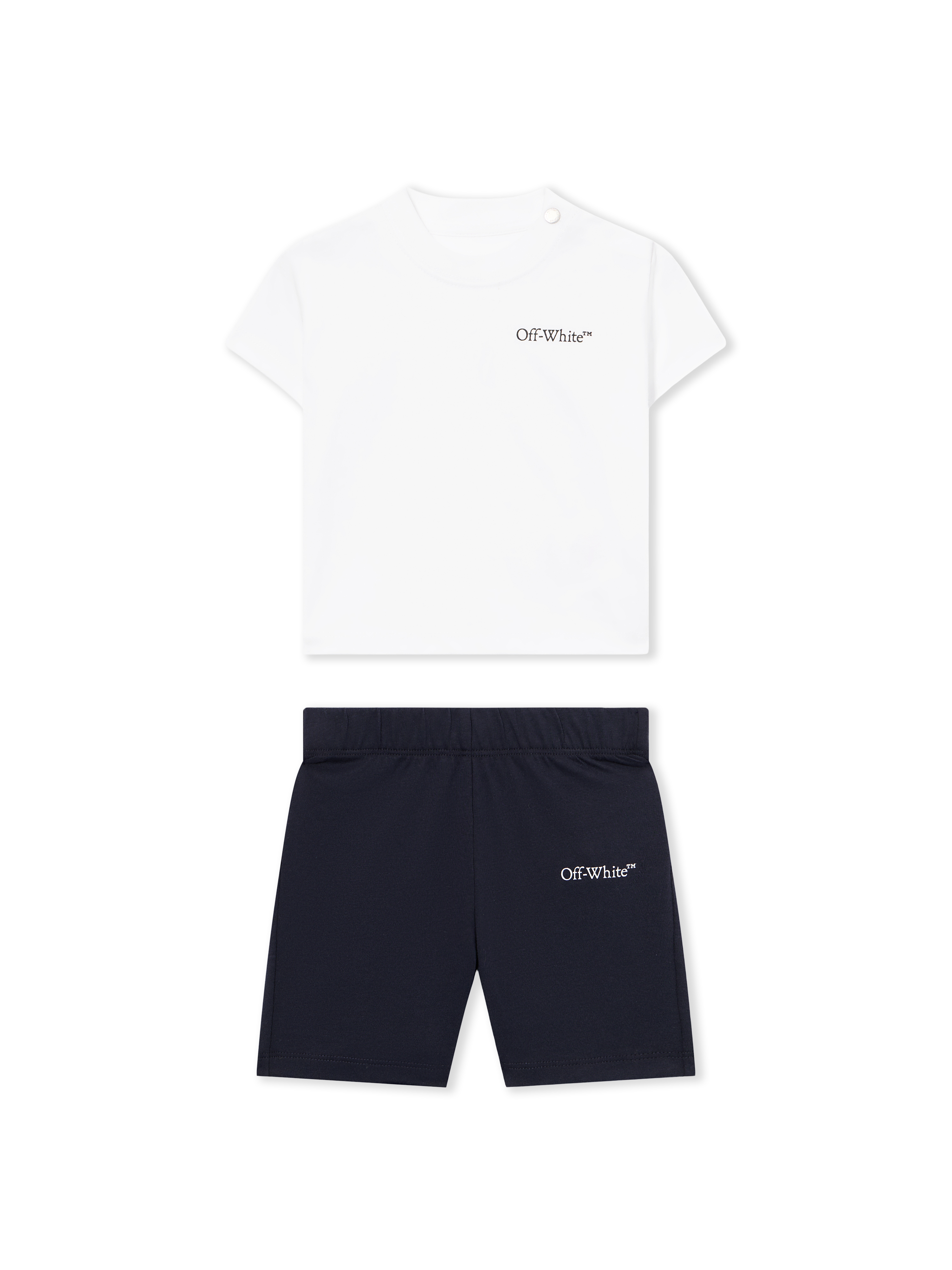  Off White Arrow Acrylic Jersey Set - Kids Baby White 9/12 