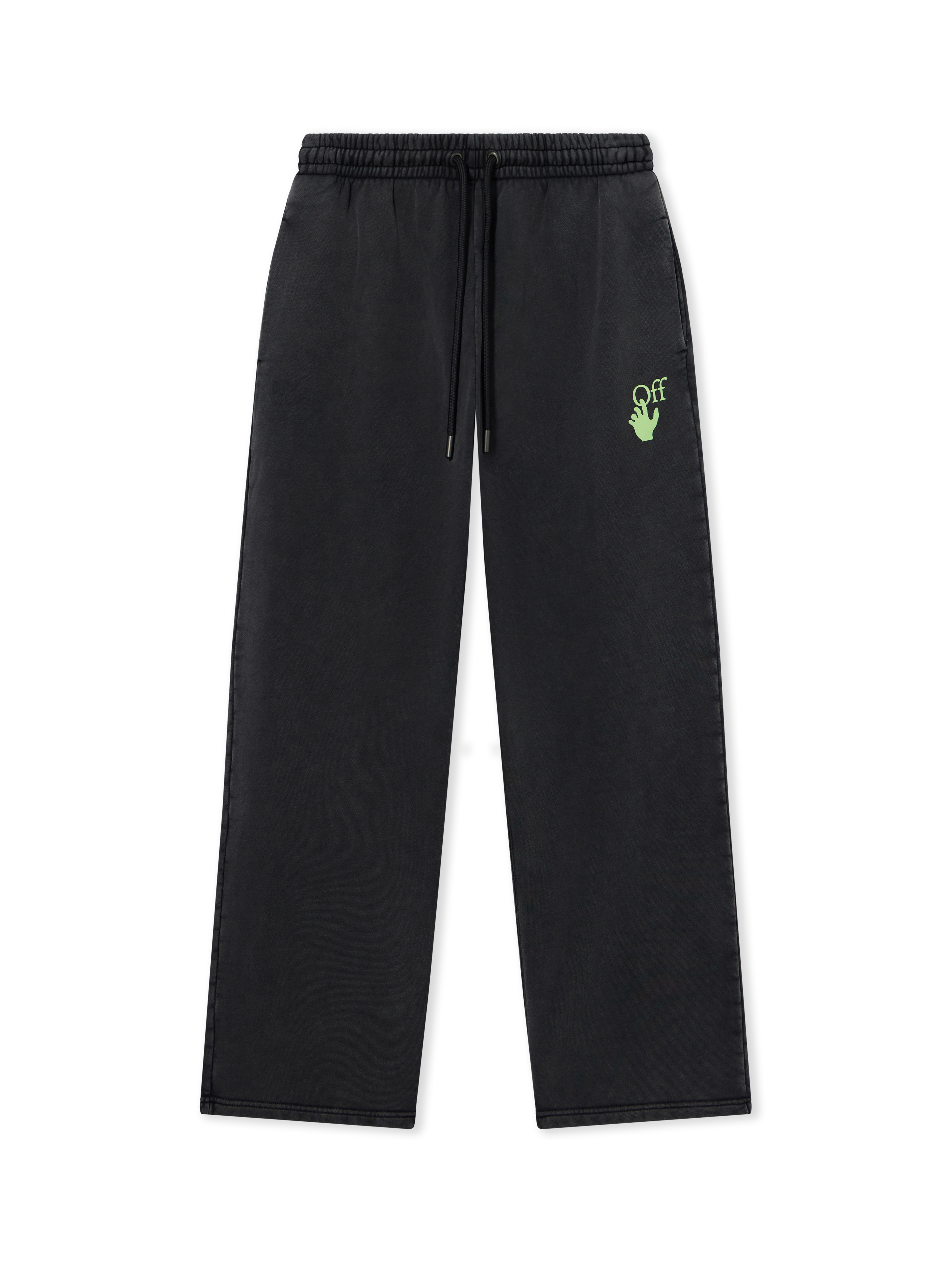Off White Uomo Grigio Pantaloni, L, New, - Immagine 2