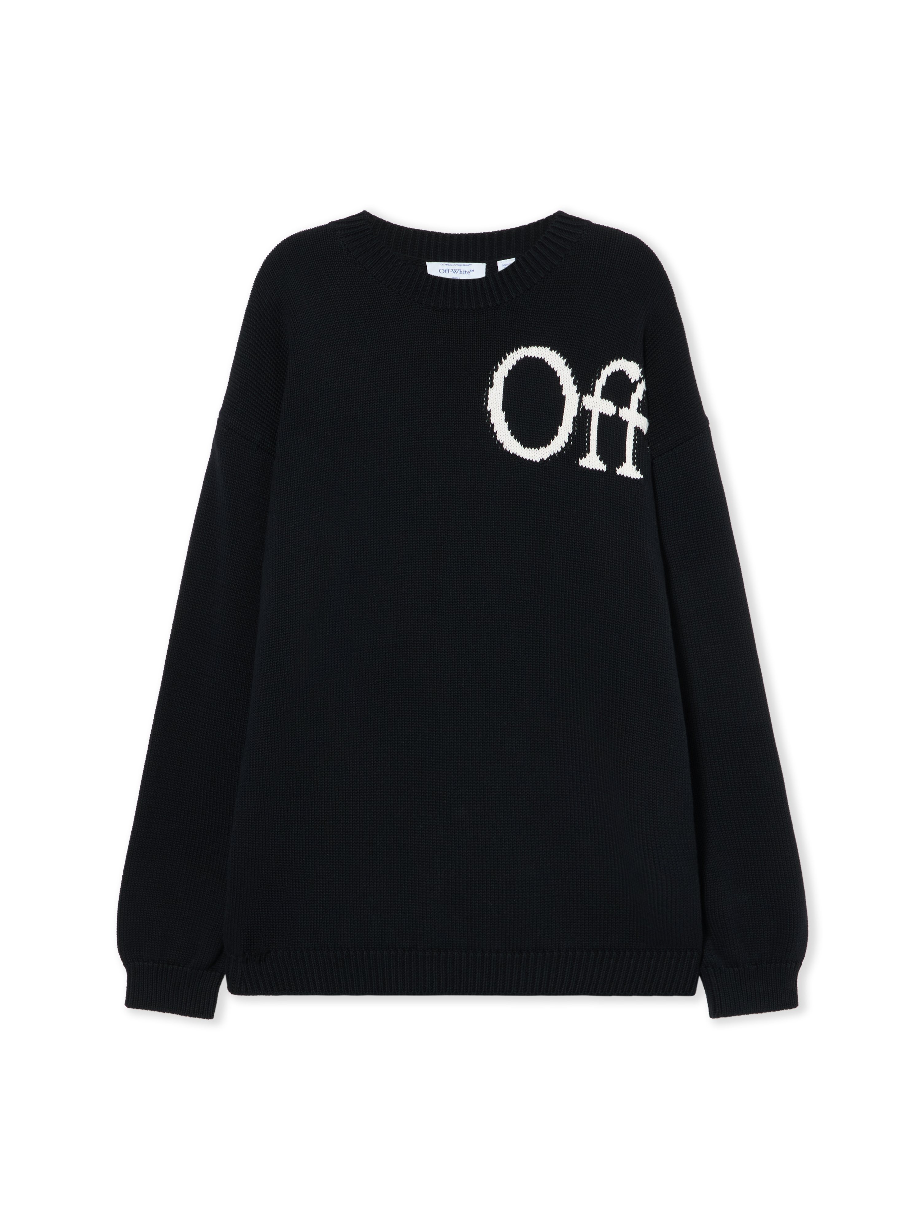 Off-White Bookish Shared Crewneck Sweater