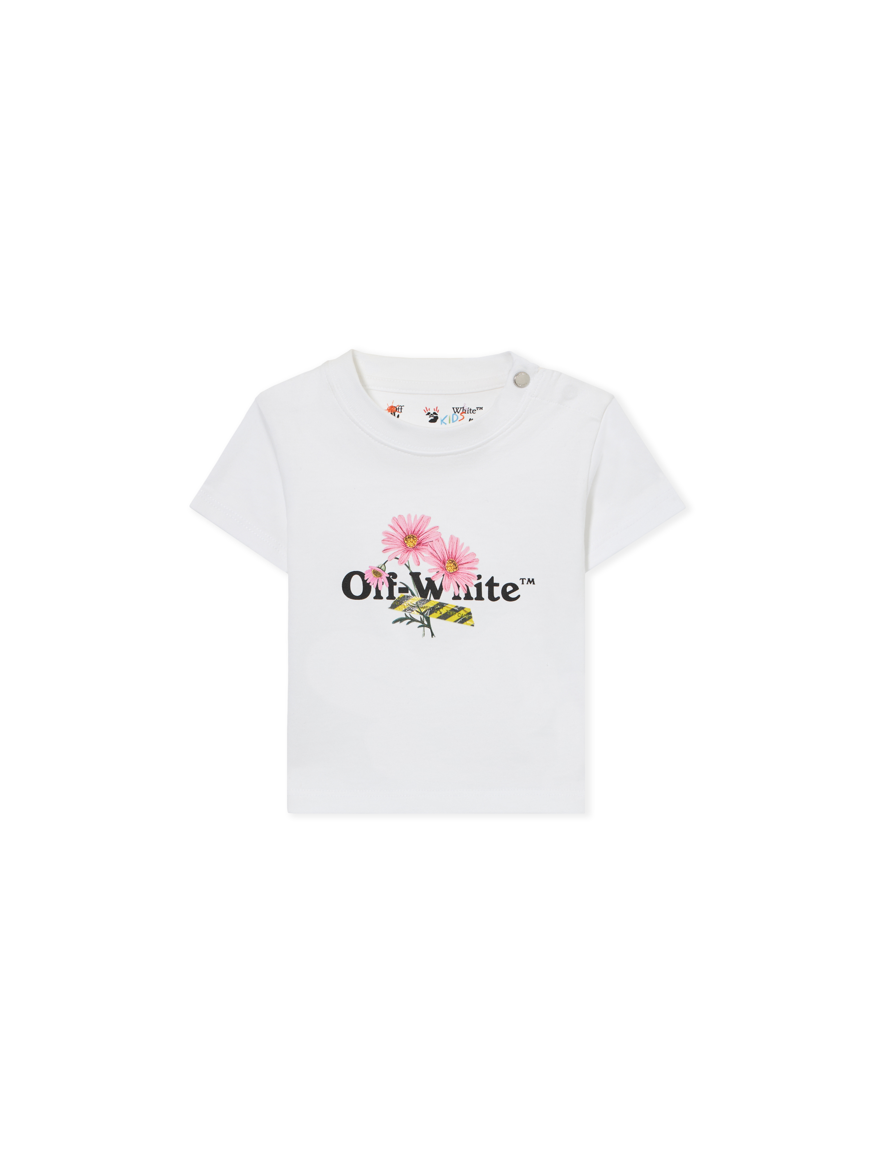  Off White Daisy Logo T-shirt - Kids Baby White 3/6 