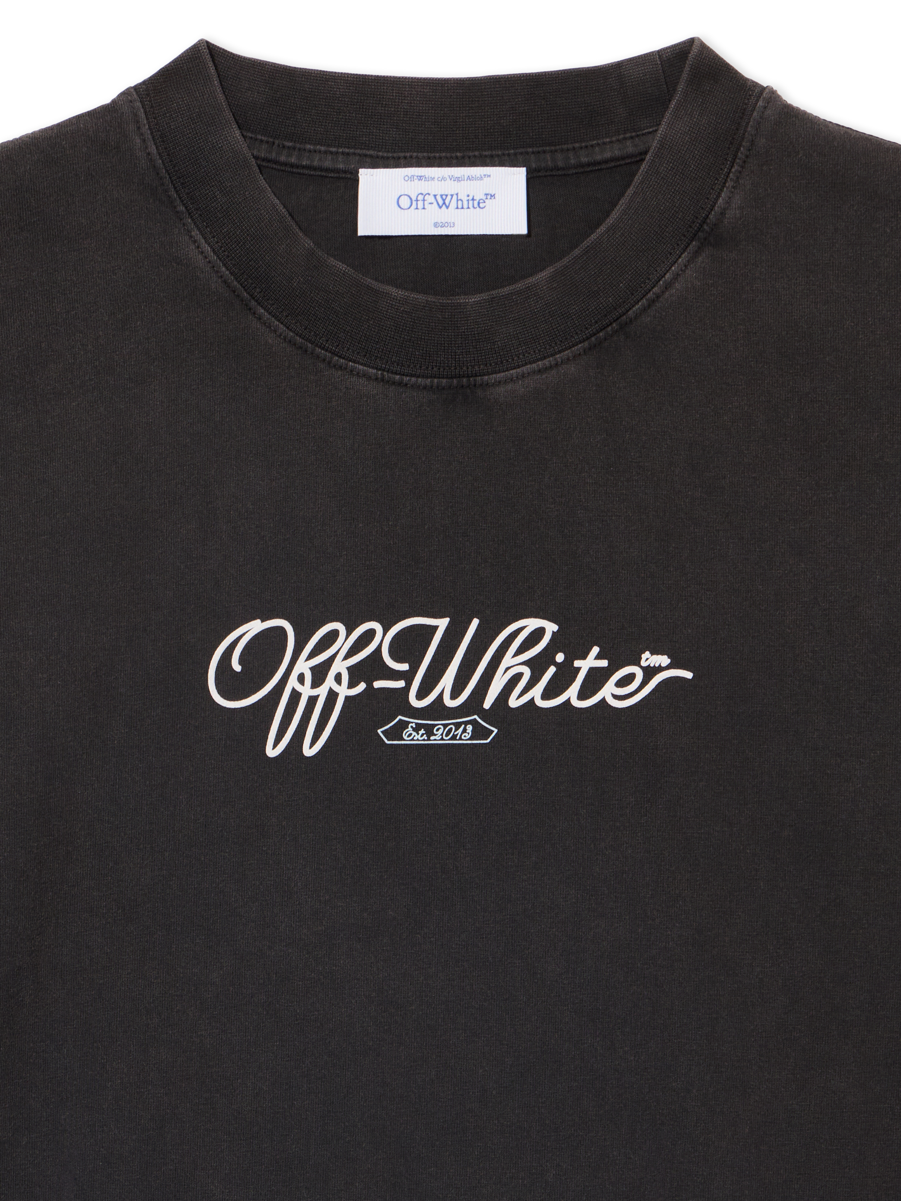  Off White Scissor Arrow Skate T-shirt - Female Parfüms Washed Black-white Xs 