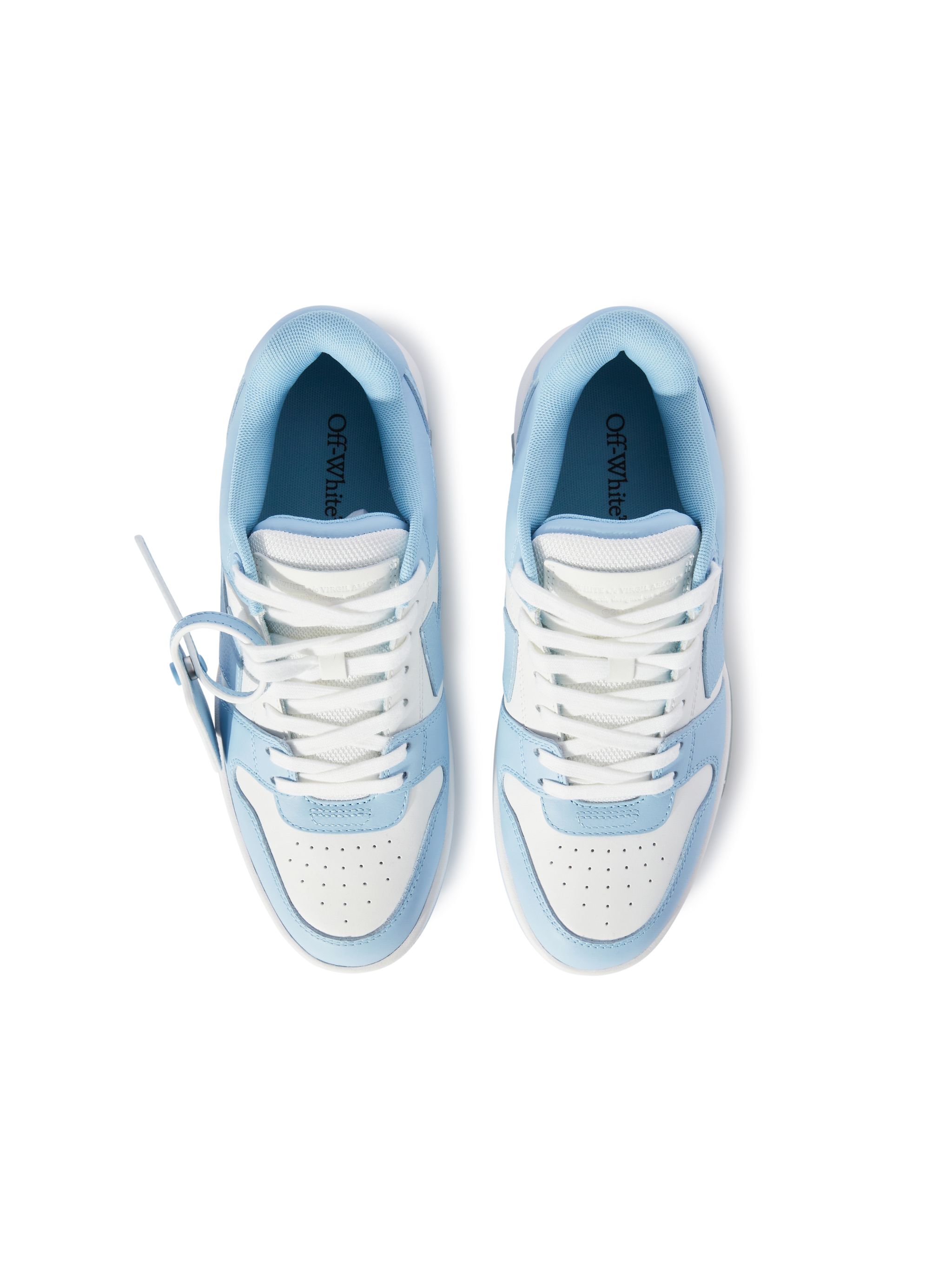 Off-white White/light Blue Out Of Office In Blue