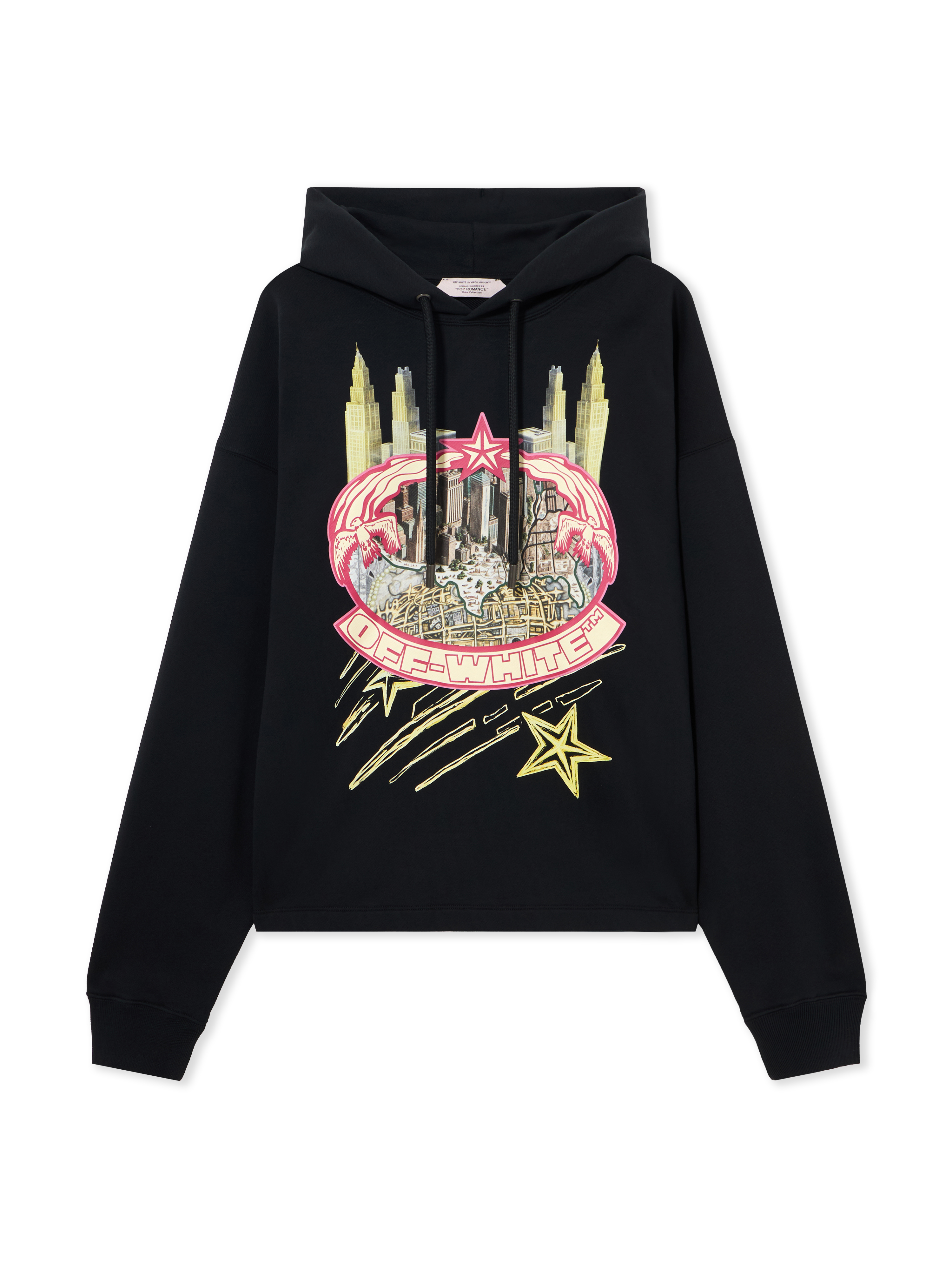 Off-White Big Frame World Loose Hoodie