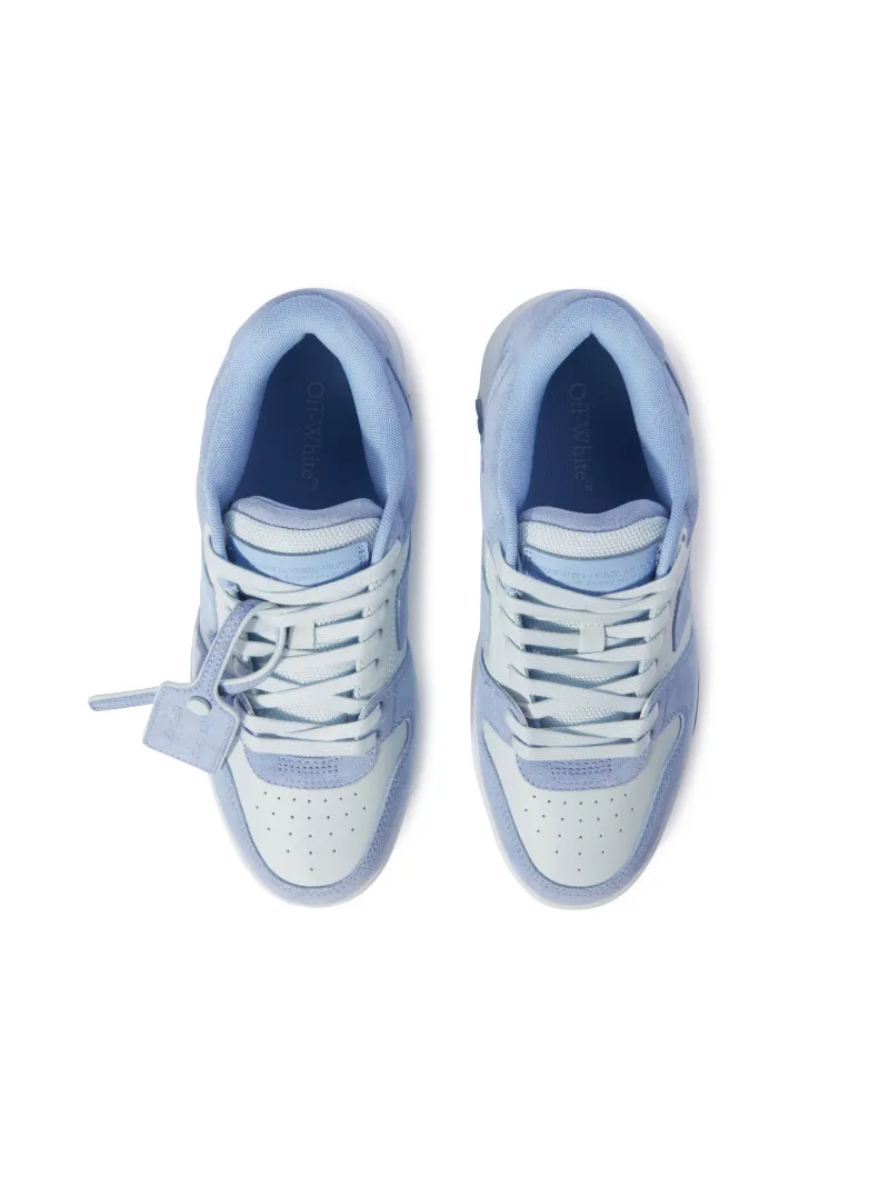 Off-white Dusty Blue/ice Out Of Office Suede