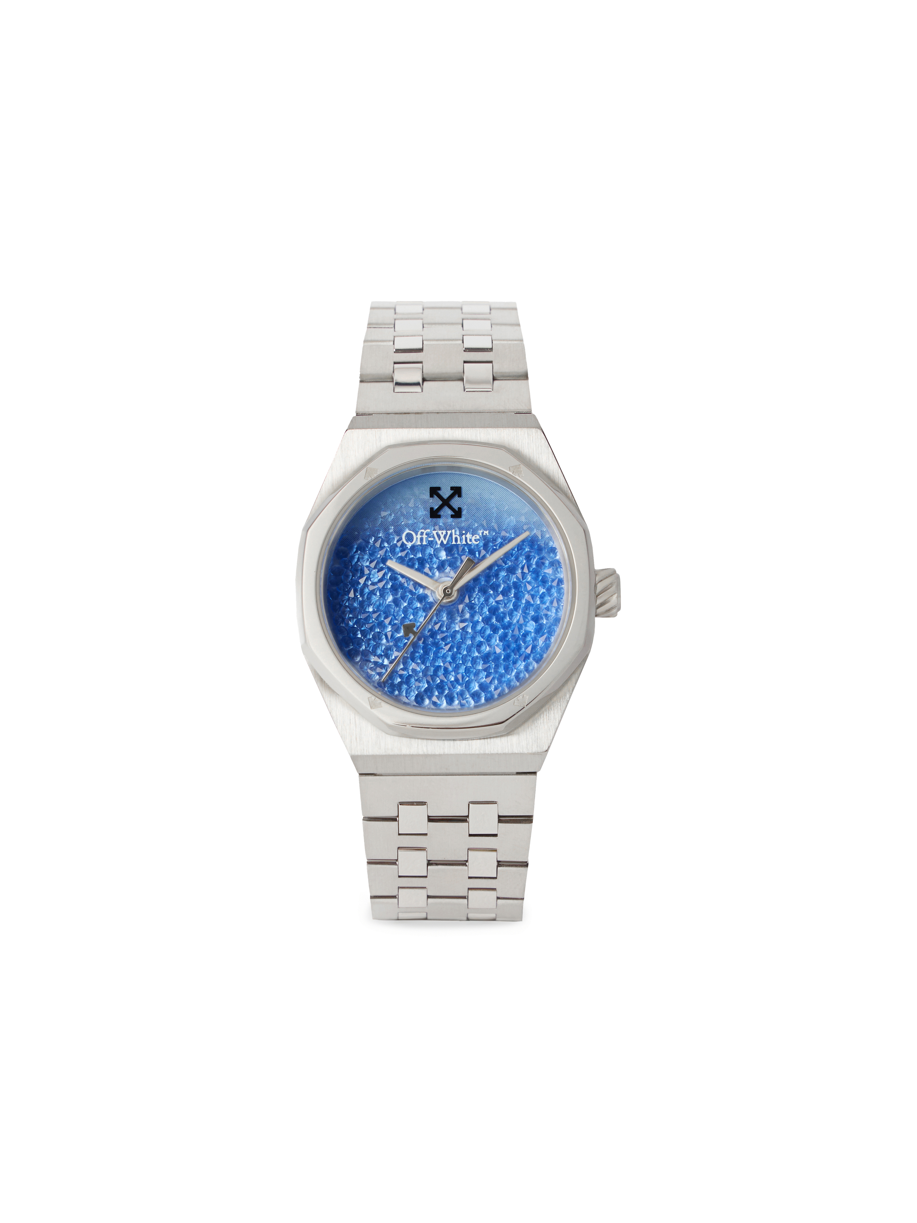 Off-white Dust Watch In Silver