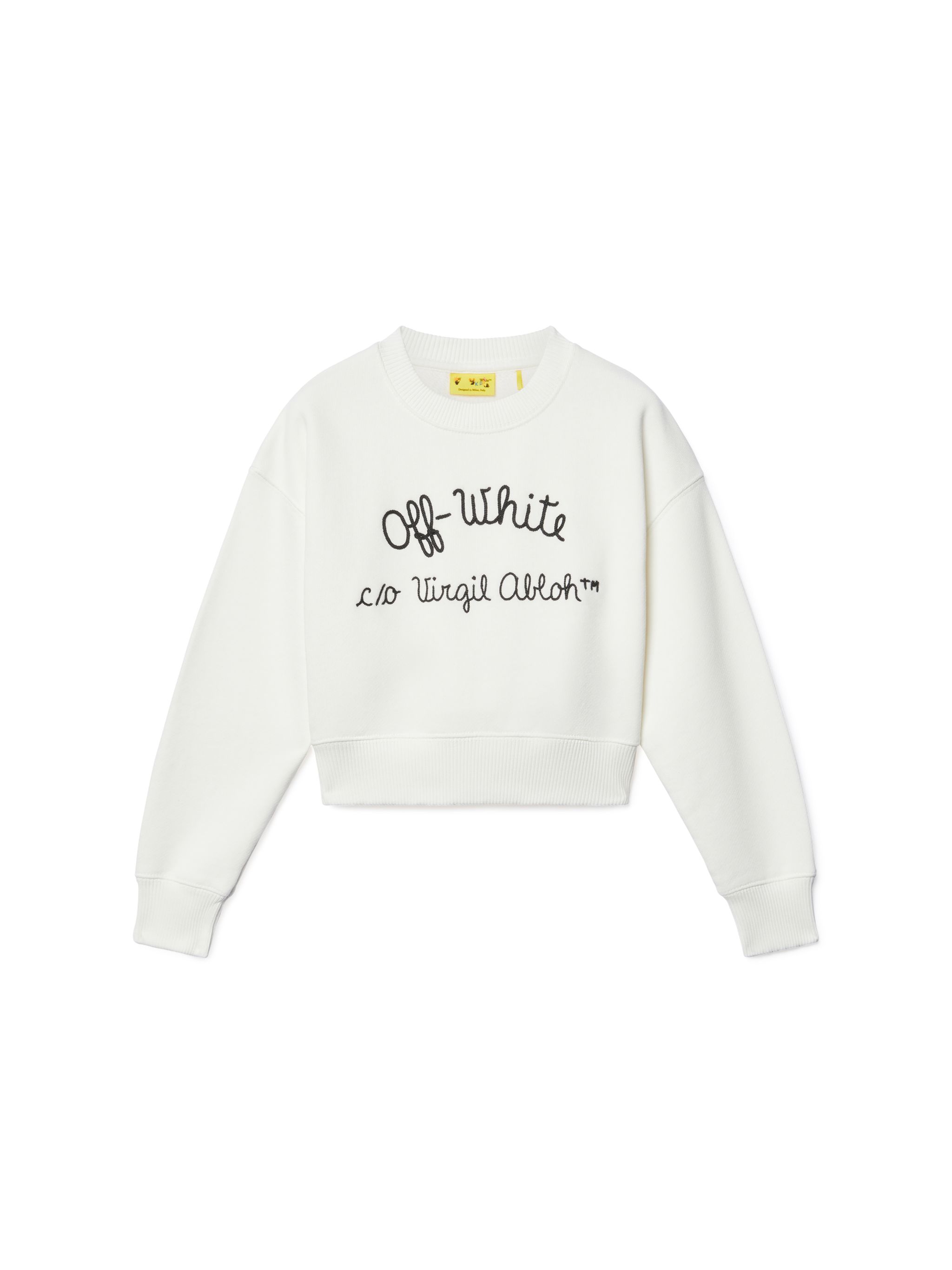 Off-white Ringer Sweatshirt In White