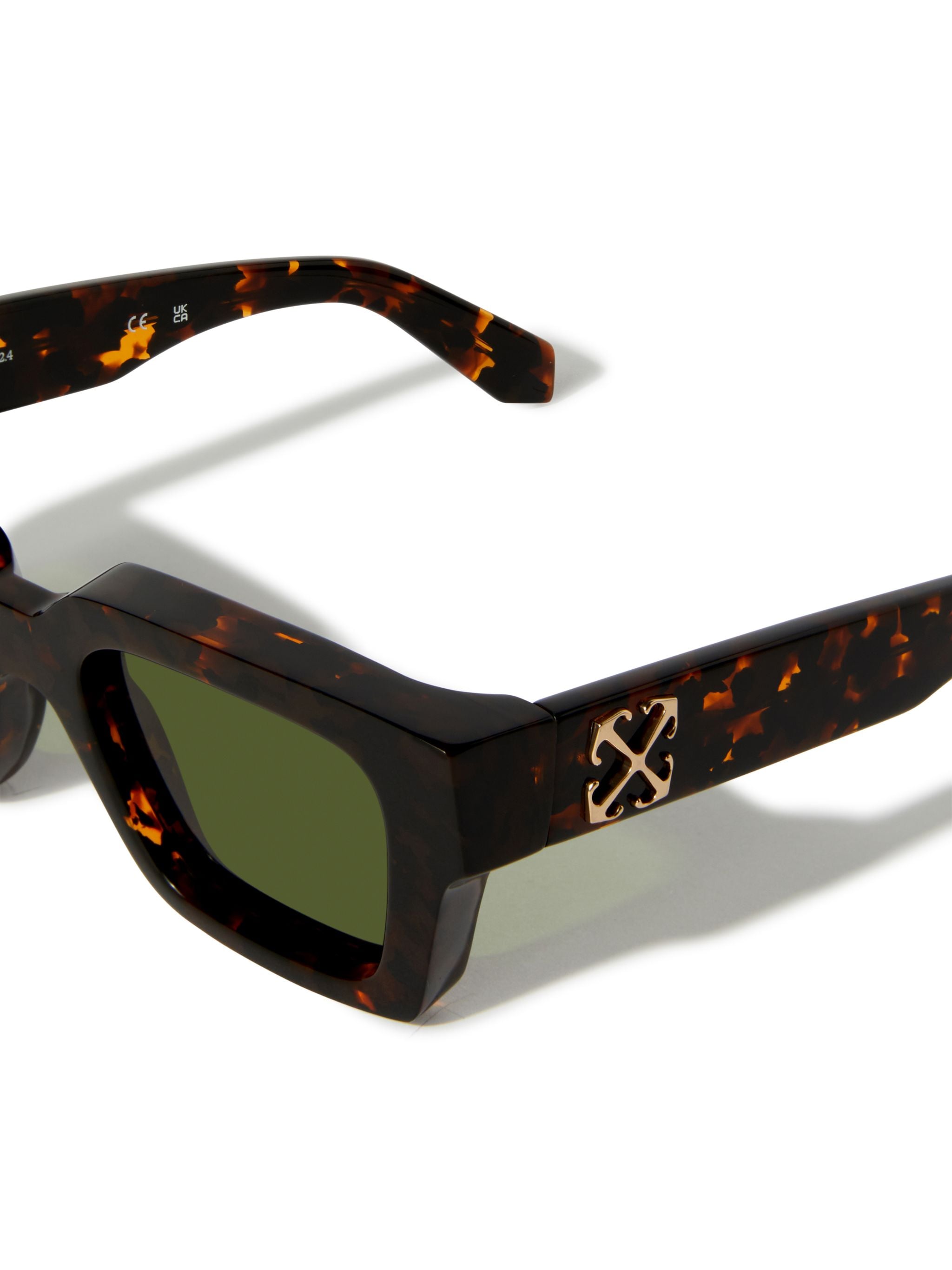  Off White Virgil Sunglasses -  Sonnenbrille Brown M 