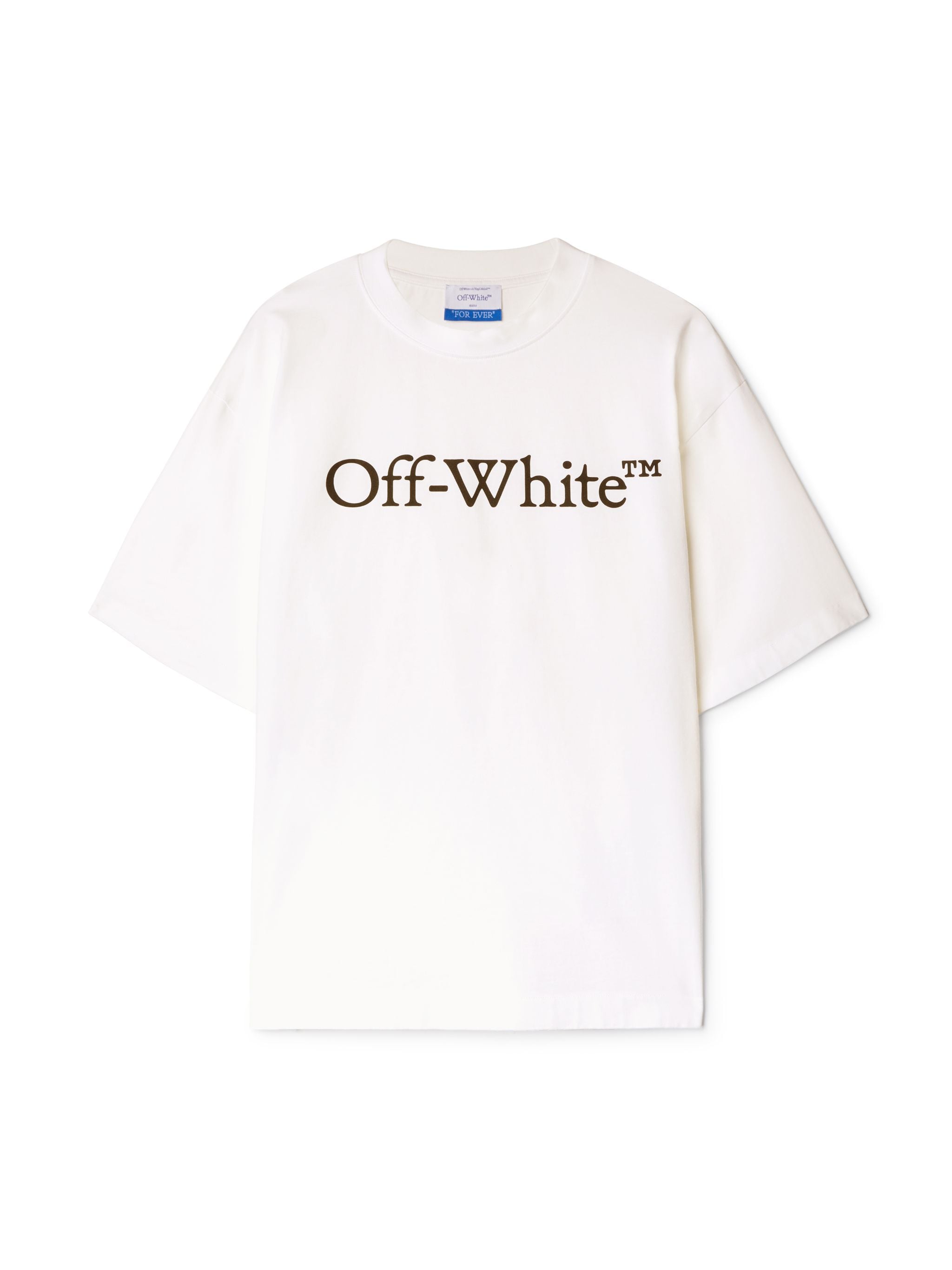 OFF WHITE Big Bookish Skate S/s Tee - Male T-shirts White Xl