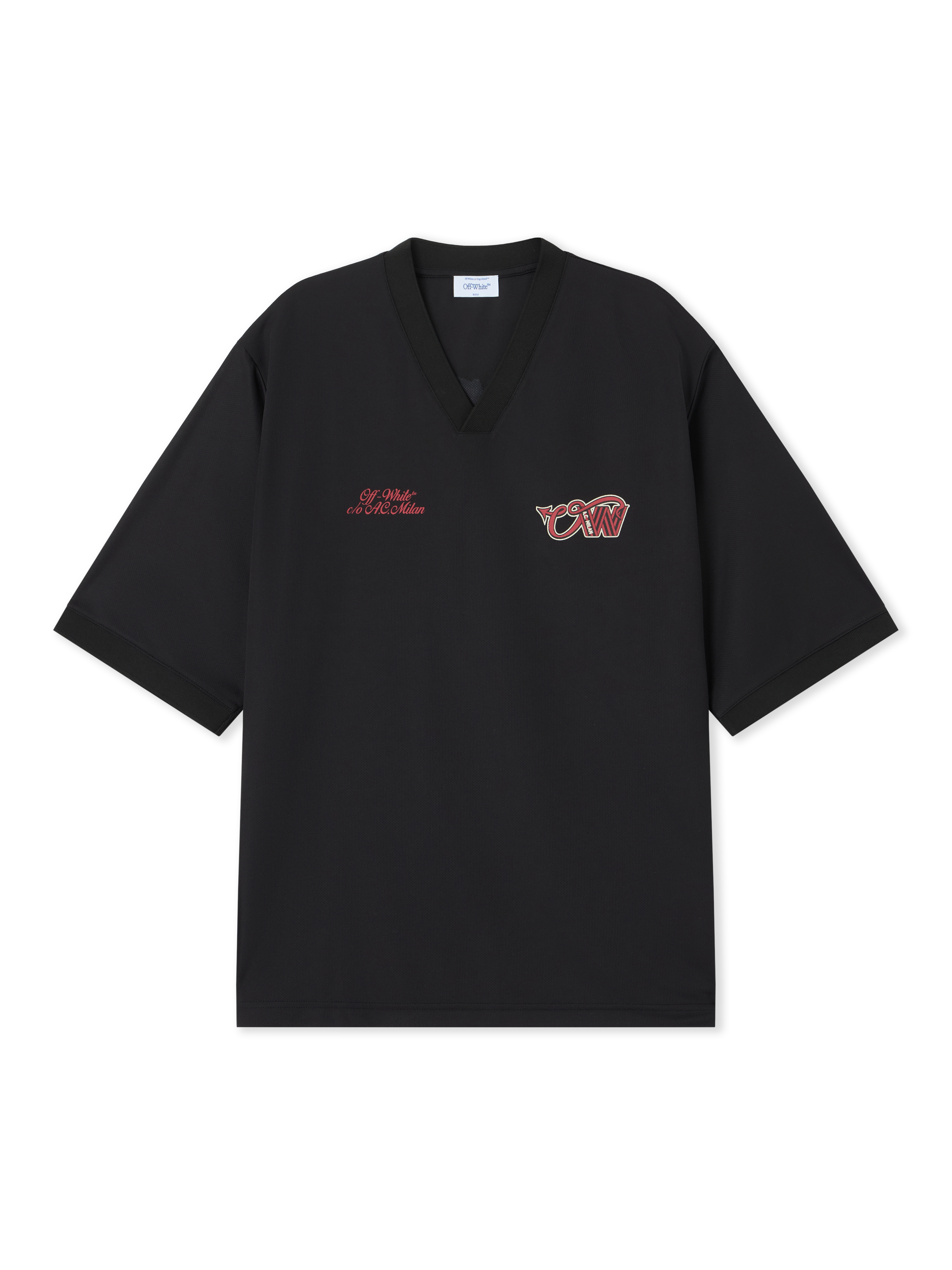 Off-white ™ C/o Ac Milan Tech T-shirt In Black
