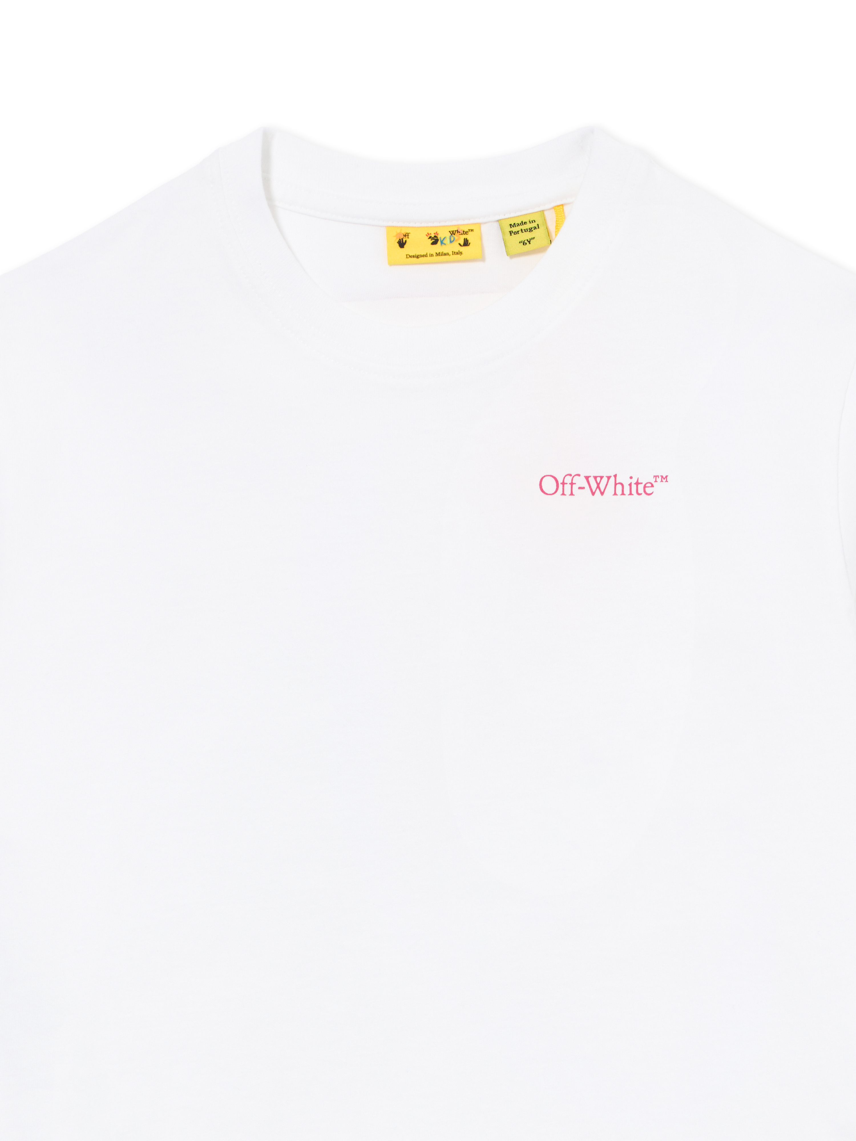  Off White Arrow Splat T-shirt - Kids Mädchen Kleidung White 4 