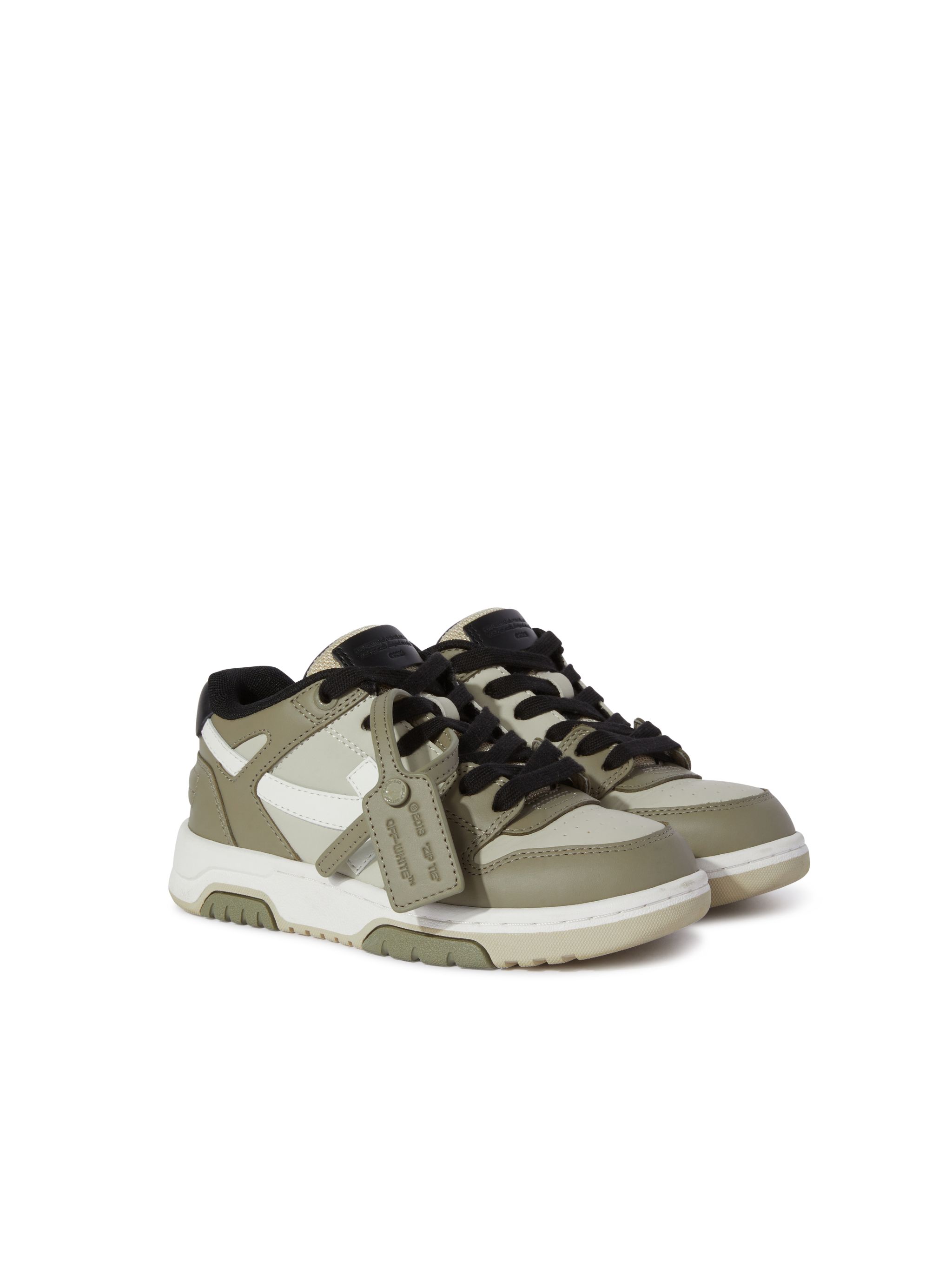 Off-white Out Of Office Sneakers In Green