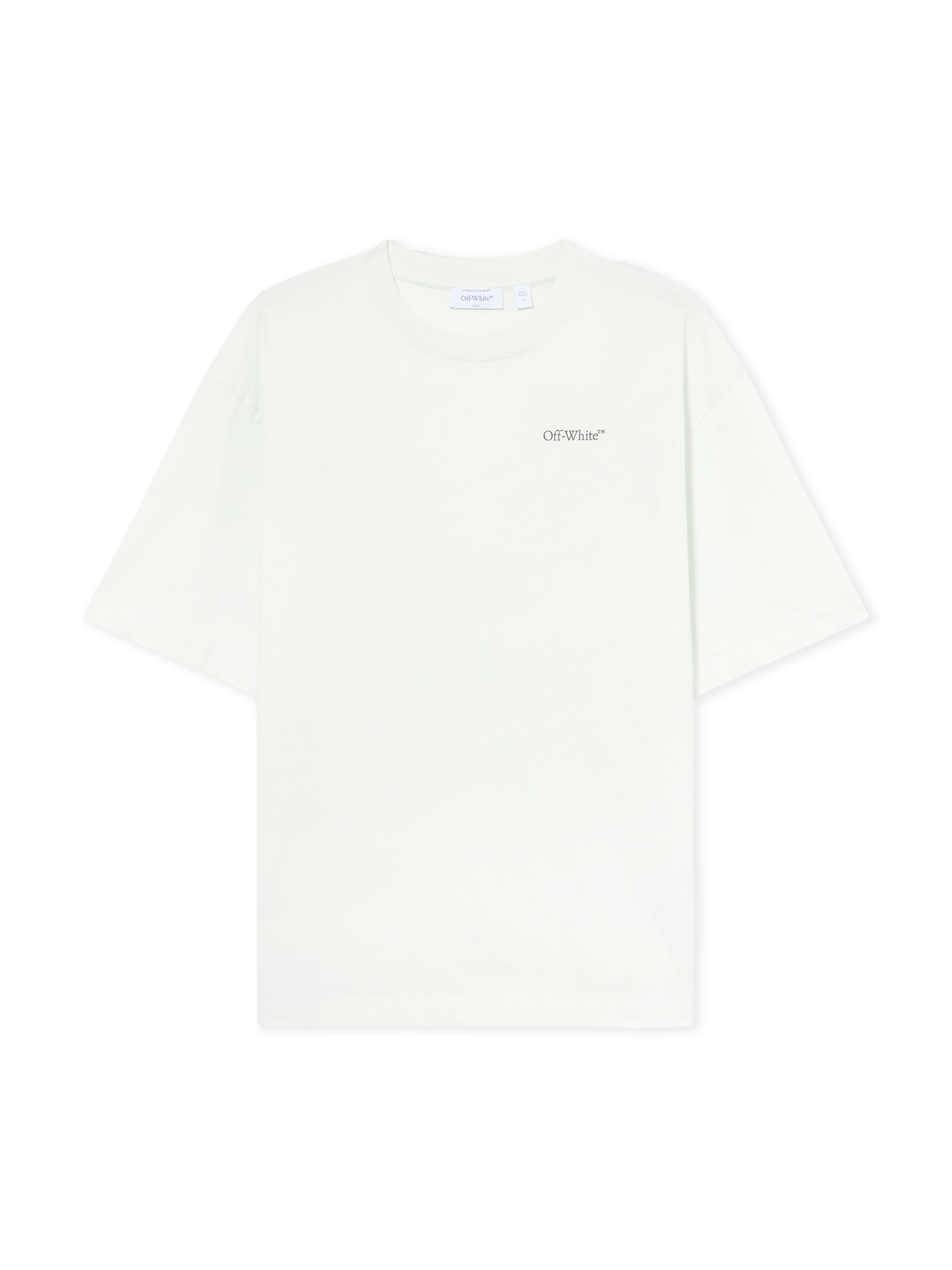 Off White Uomo Bianco Half Arrow Skate T-Shirt - Immagine 2