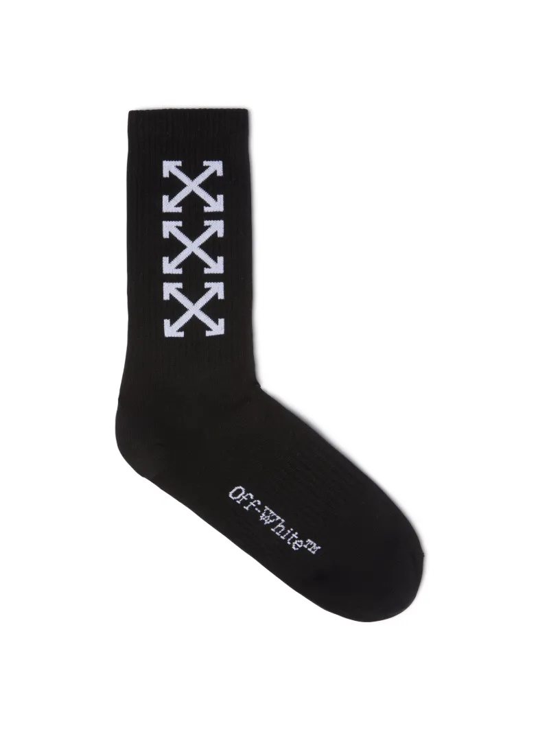 TRIPLE ARROW LONG SOCKS in BLACK for Men | Off-White™