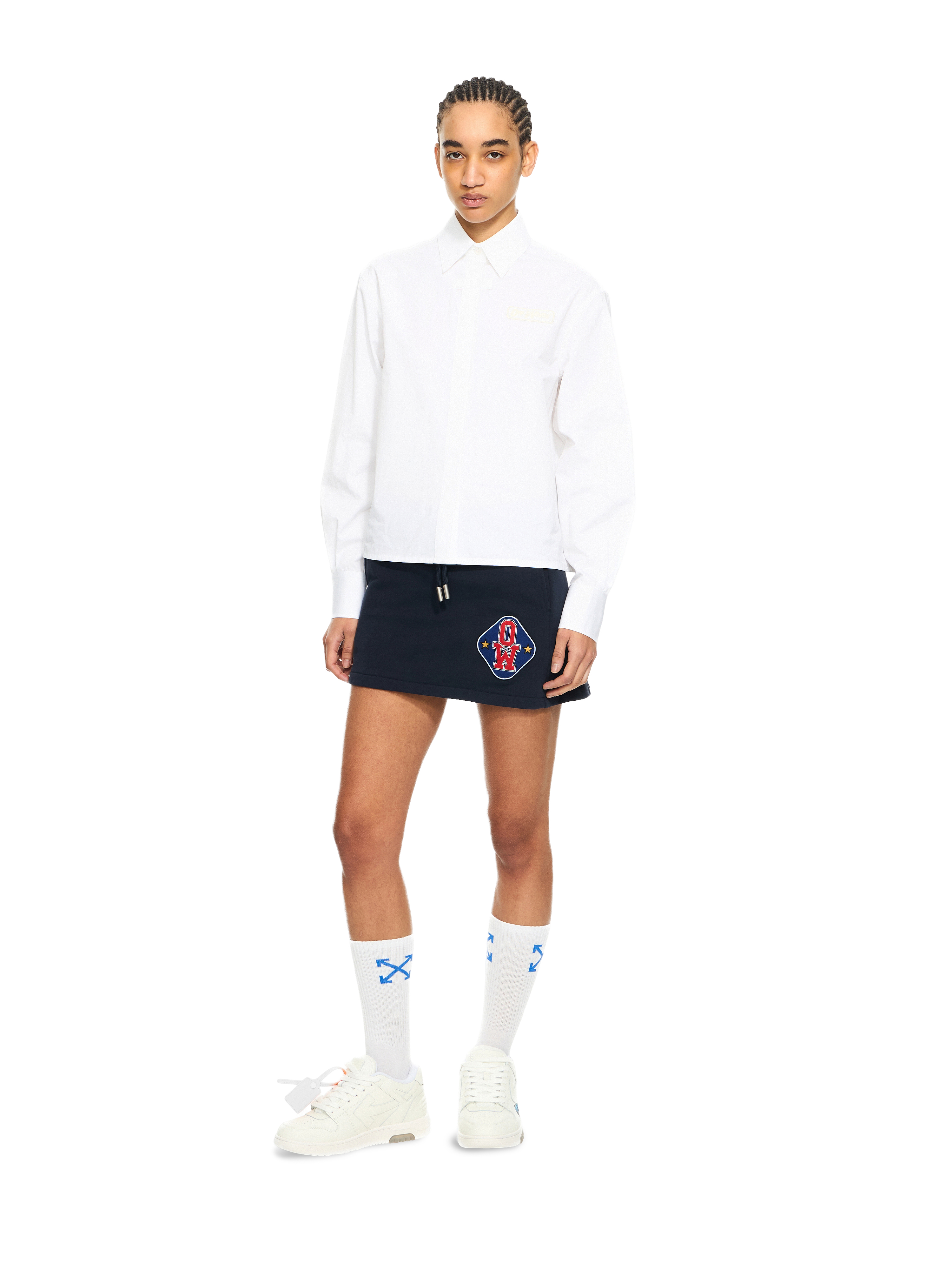 Off-White Popeline Long-Sleeved Shirt