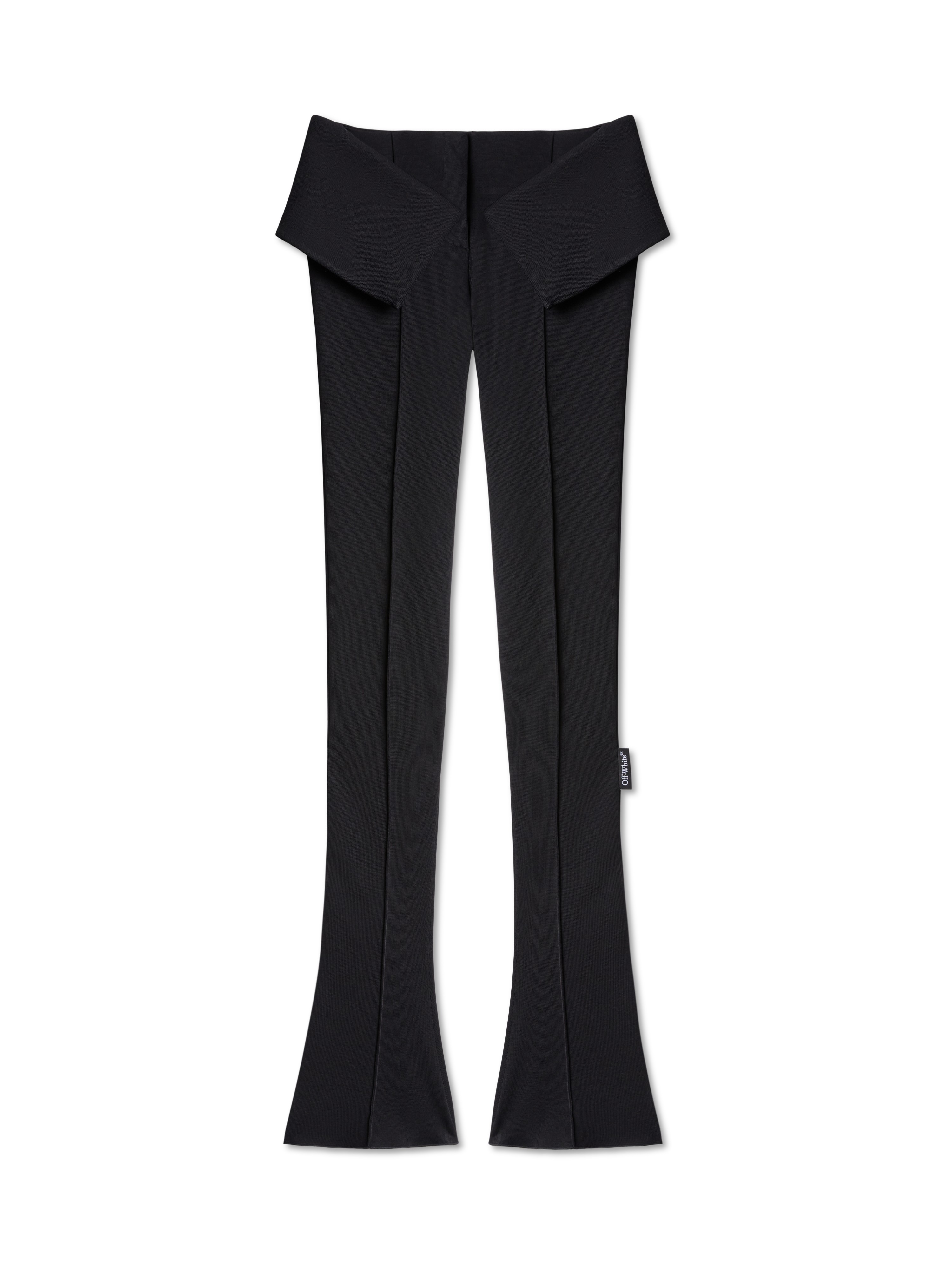 パンツ Off-White Woman Pants Black OWCH022F24FLE001103B Off-White Outlet: Pants woman - Black | Off-White pants