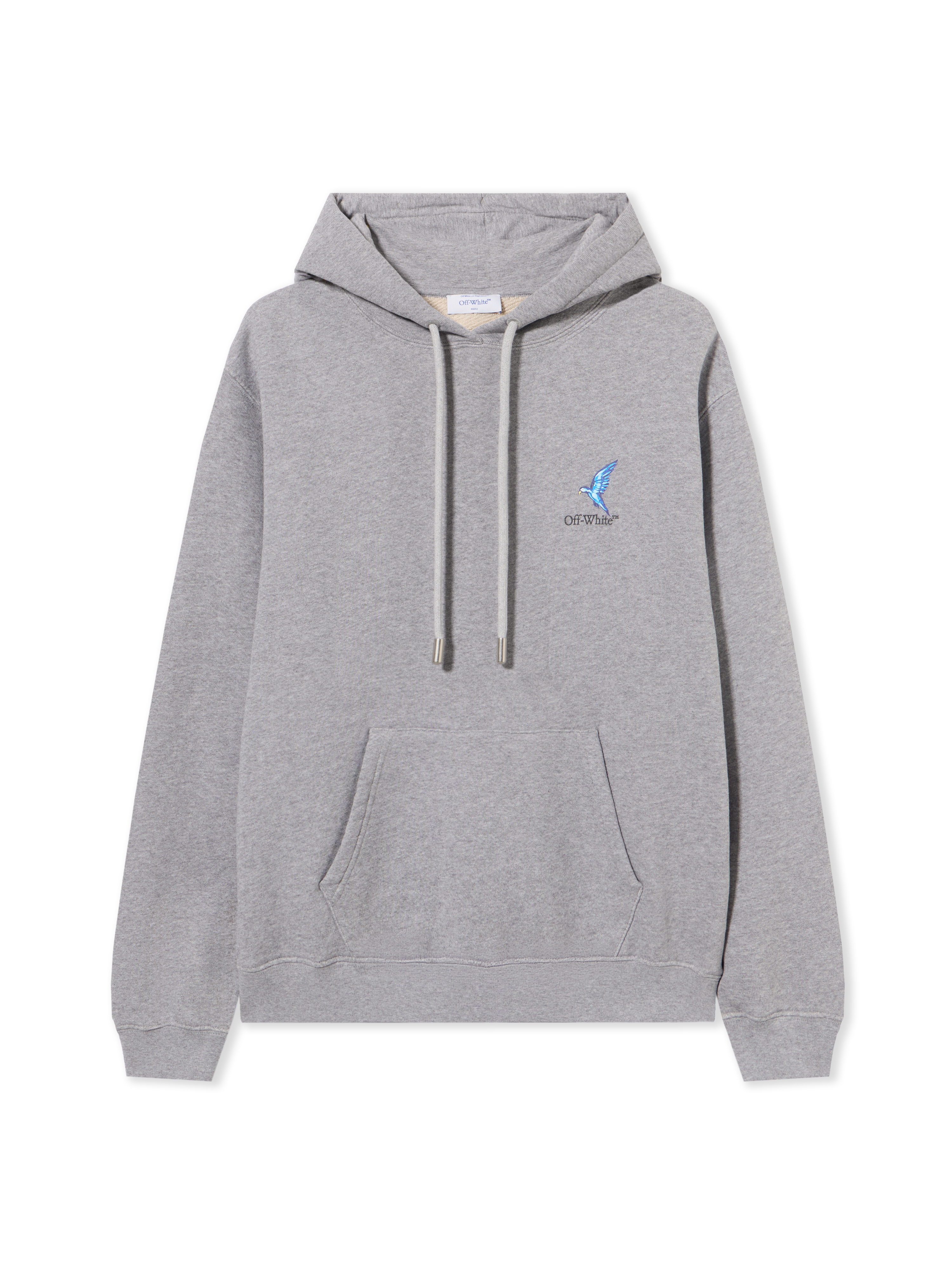  Off White Fresco Arrow Hoodie - Female Parfüms Gray Melange-black Xs 