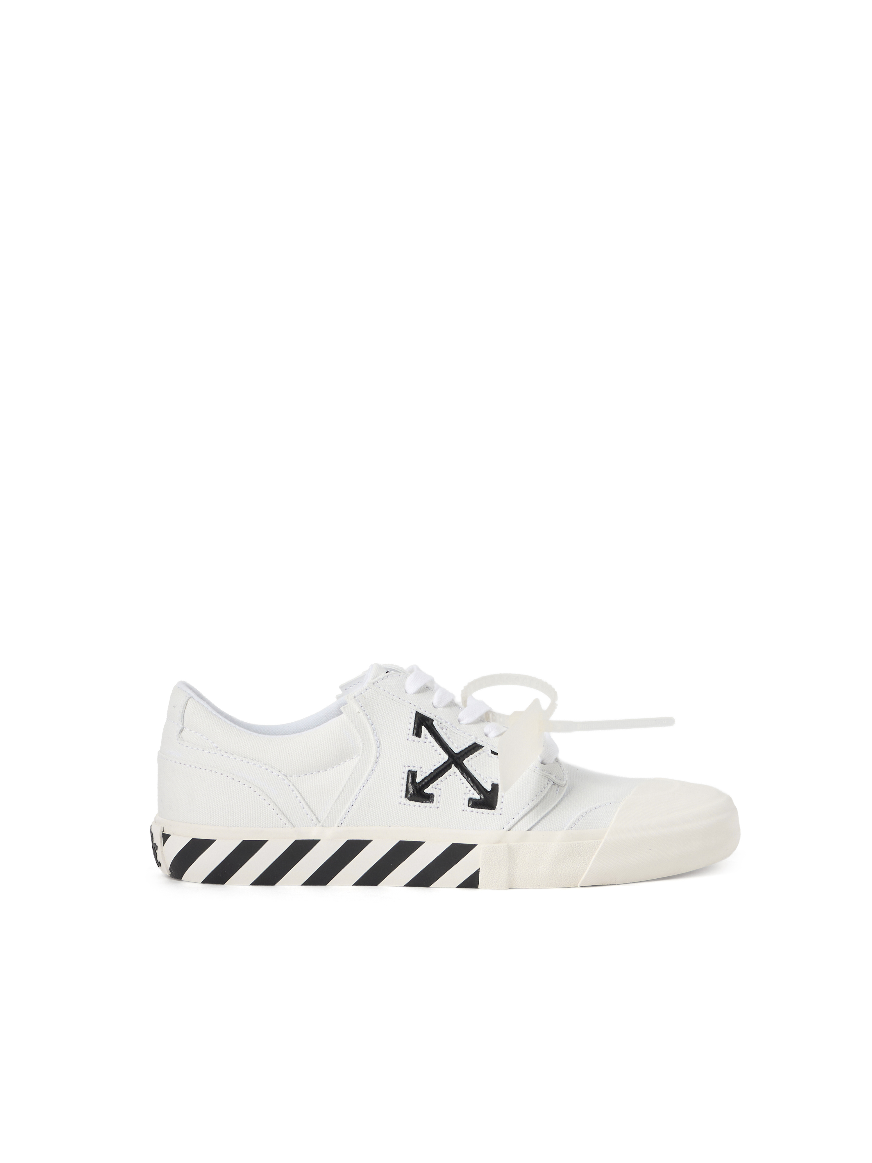 Off-White Vulcanized Undercut Sneakers - Man Sneakers White Eu - 43 - Immagine 2