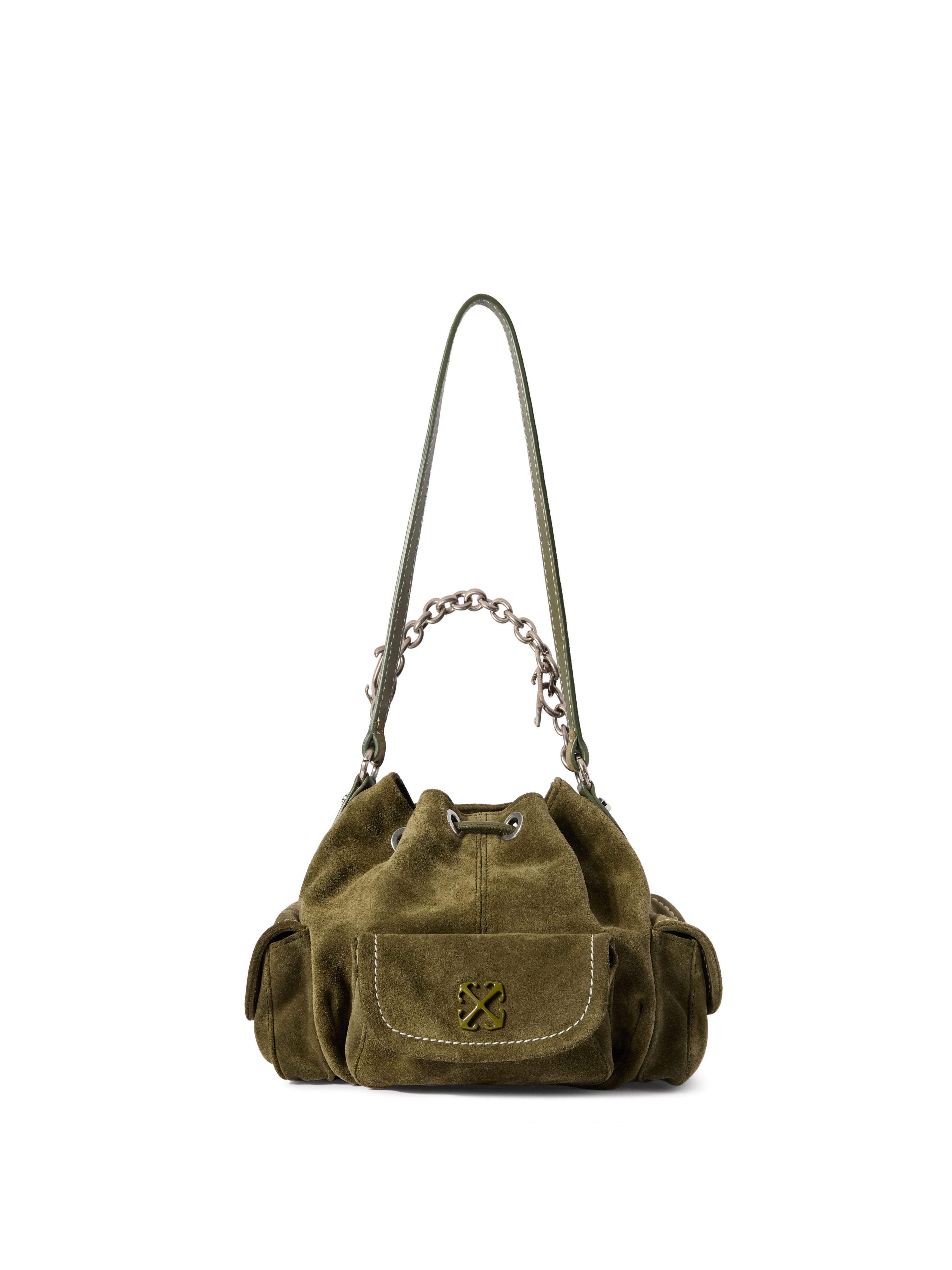 Off-white Dumbo.b Suede Bucket Bag