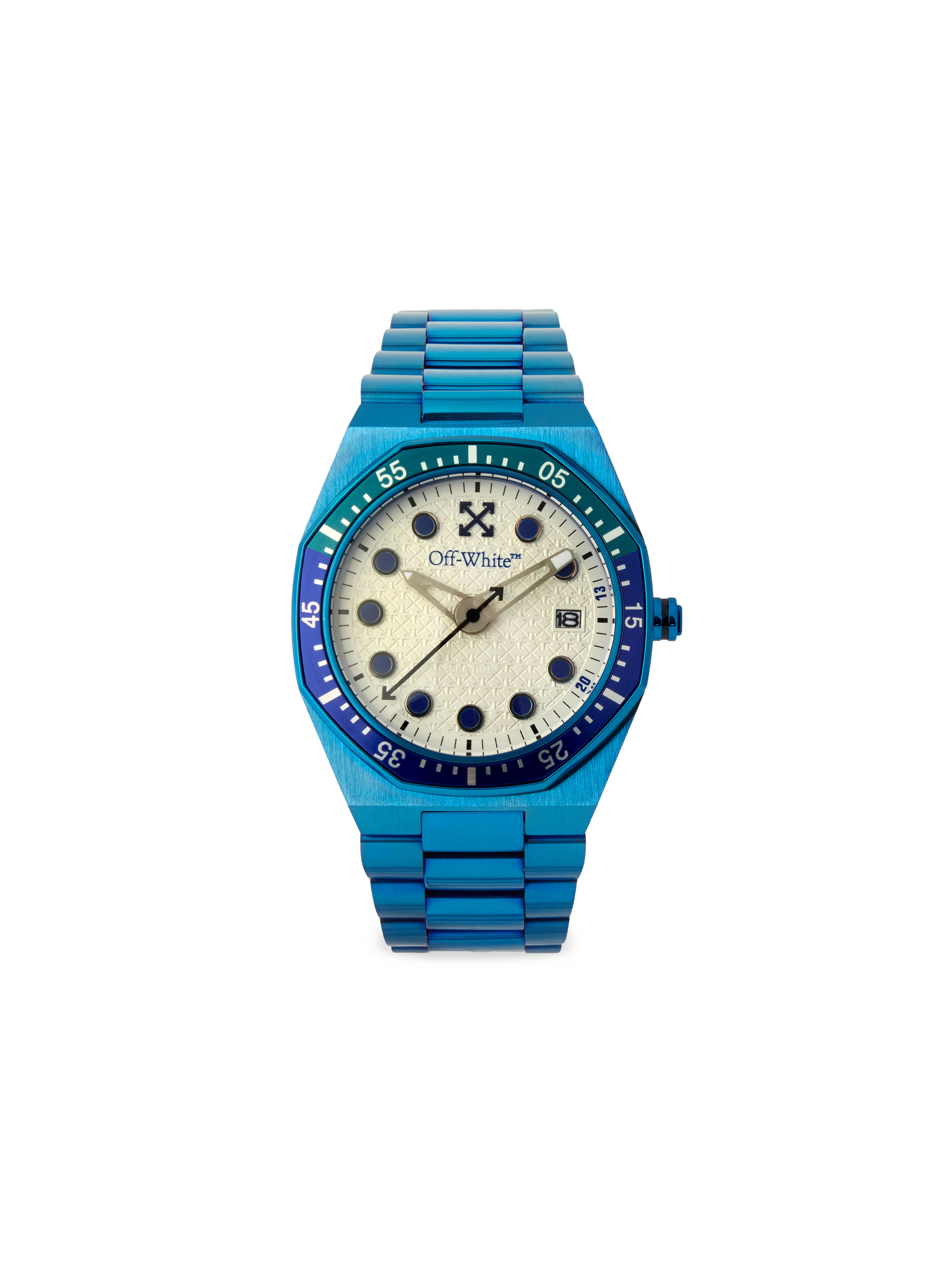 Off-white Dry Mode Watch In Blue
