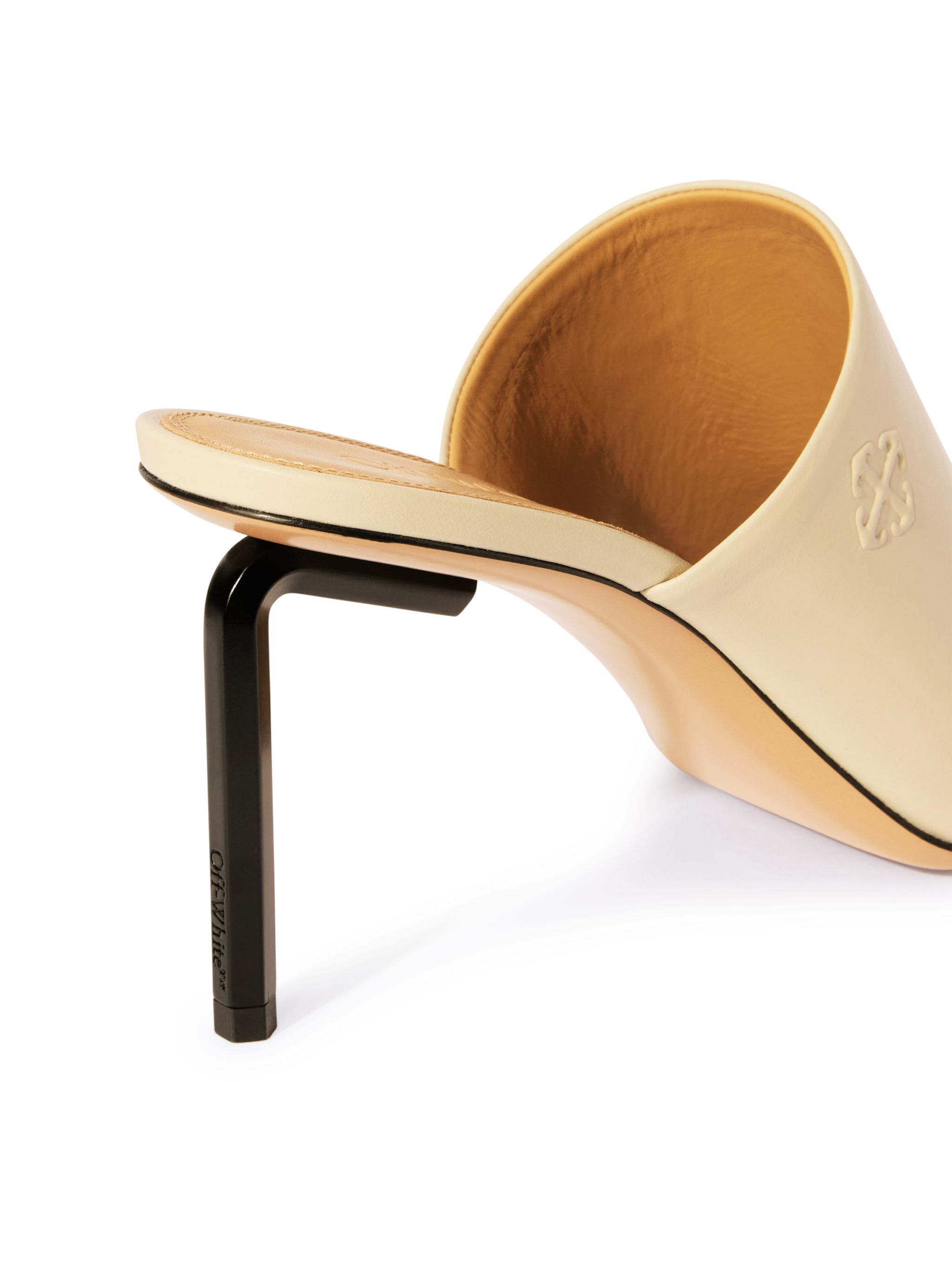 Off-white White Allen Mules In Neutrals